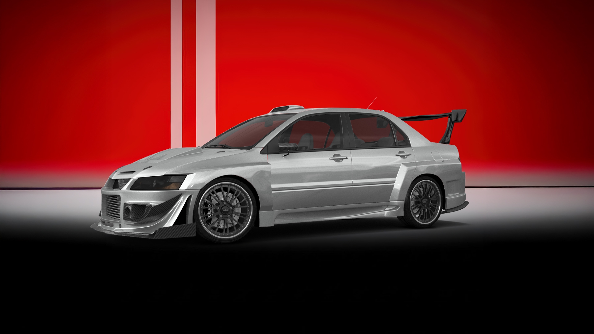 Mitsubishi Lancer Evo IX 4 Door Saloon 2005 tuning