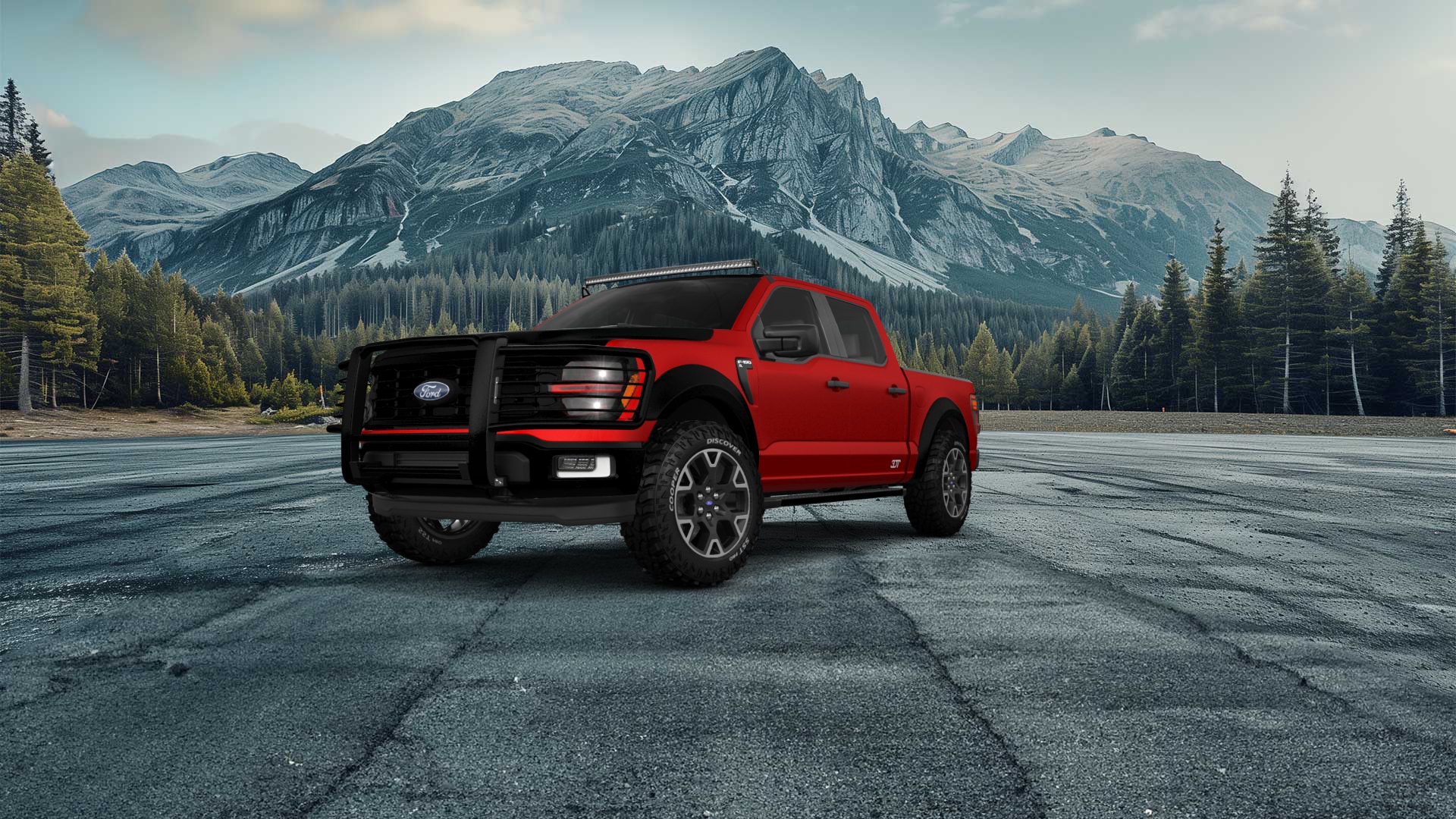 Ford F-150 SuperCrew 4 Door pickup truck 2024 Images