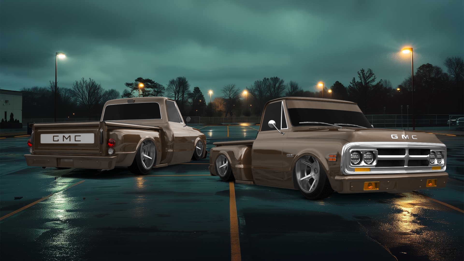 GMC K1500 2 Door pickup truck 1971