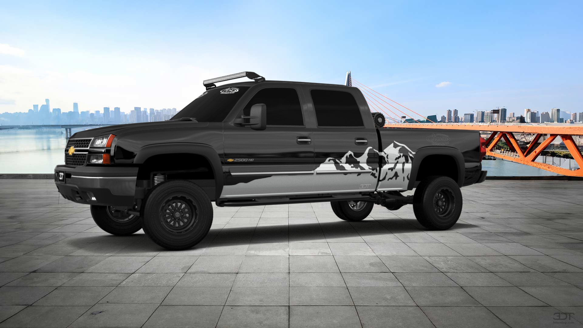 Chevrolet Silverado 2500 HD Long Box 4 Door pickup truck 2002 tuning