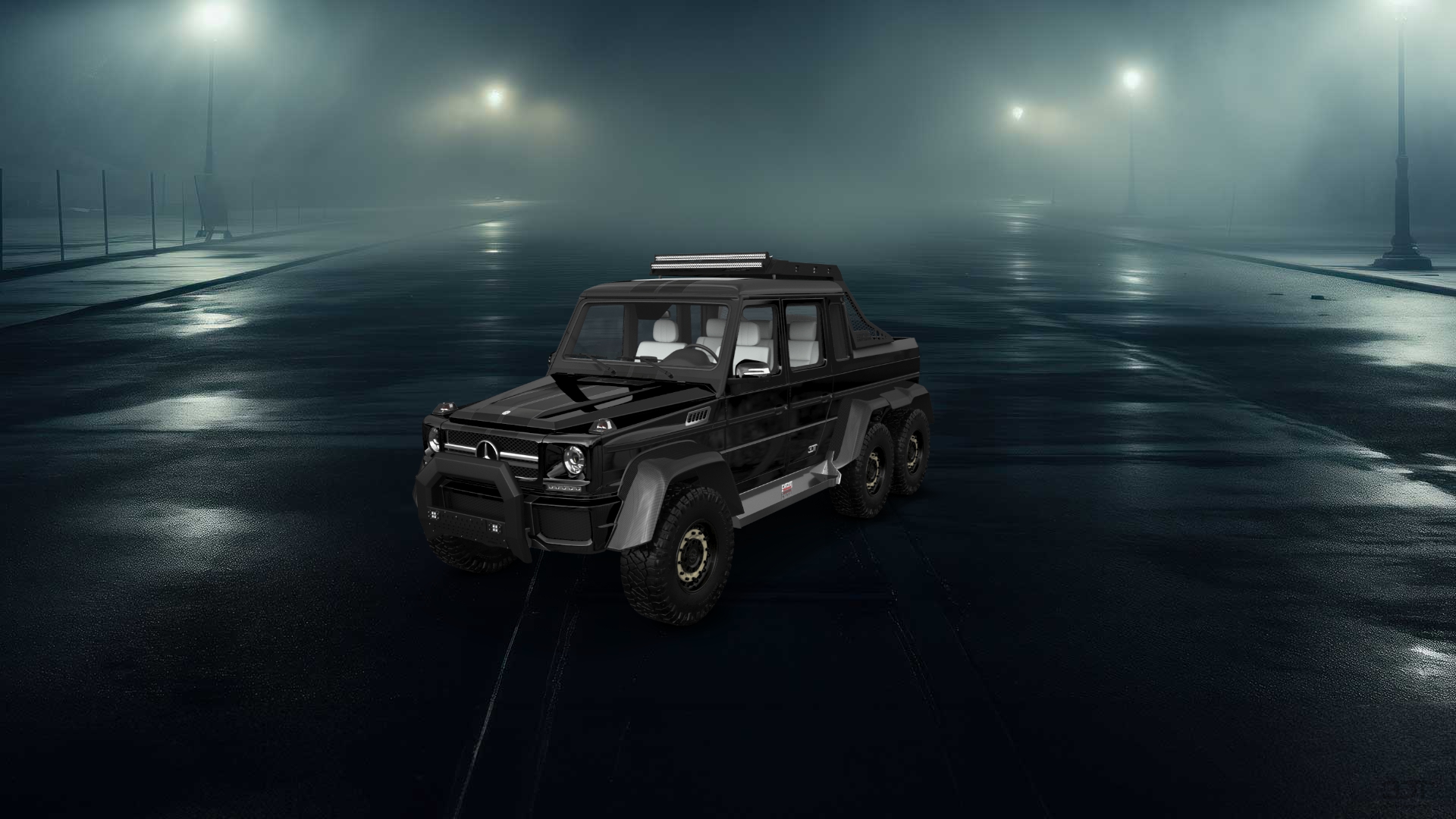 Mercedes G 63 AMG 6x6 4 Door pickup truck 2013