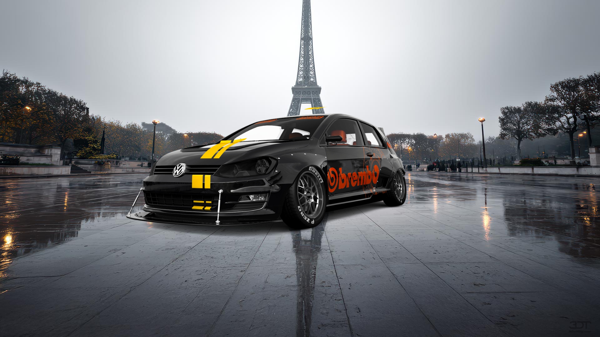 Volkswagen Golf 7 3 Door Hatchback 2013 tuning