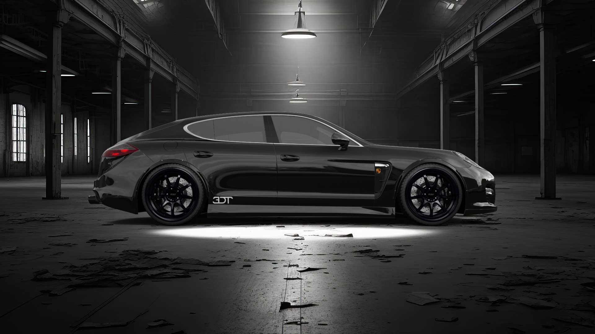 Porsche Panamera 4 door fastback saloon 2011