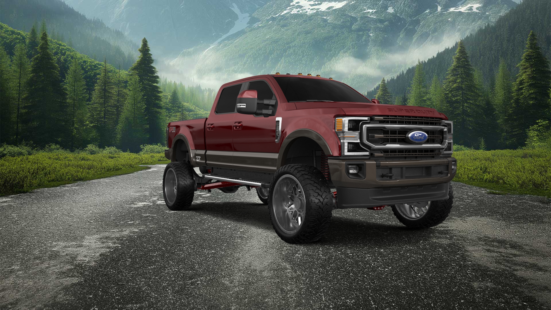 Ford F-250 4 Door pickup truck 2021
