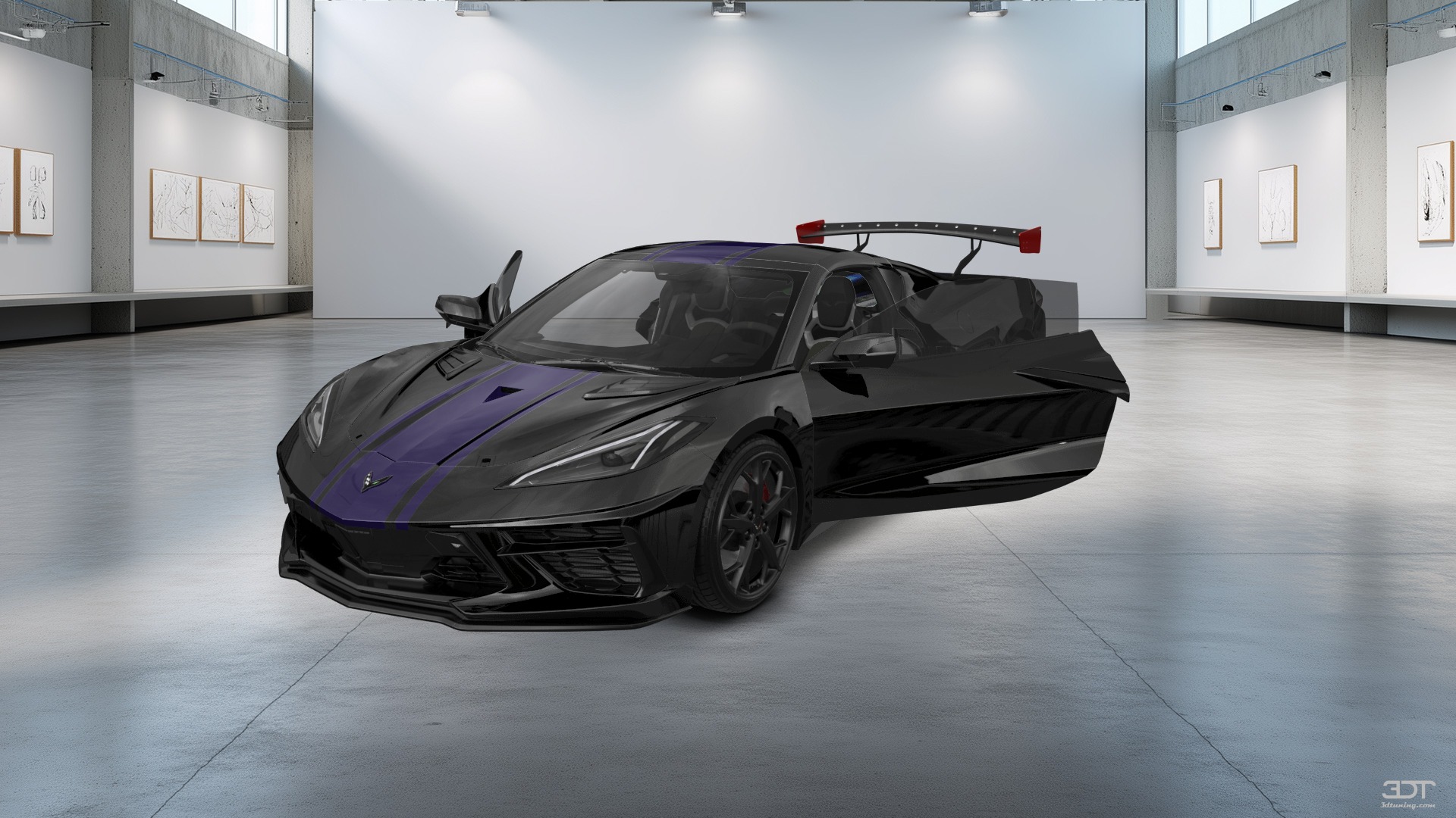 Chevrolet Corvette 2 door targa top 2020 tuning