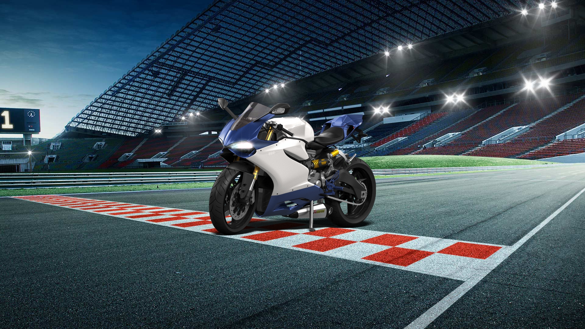 Ducati 899 Panigale Sport Bike 2015