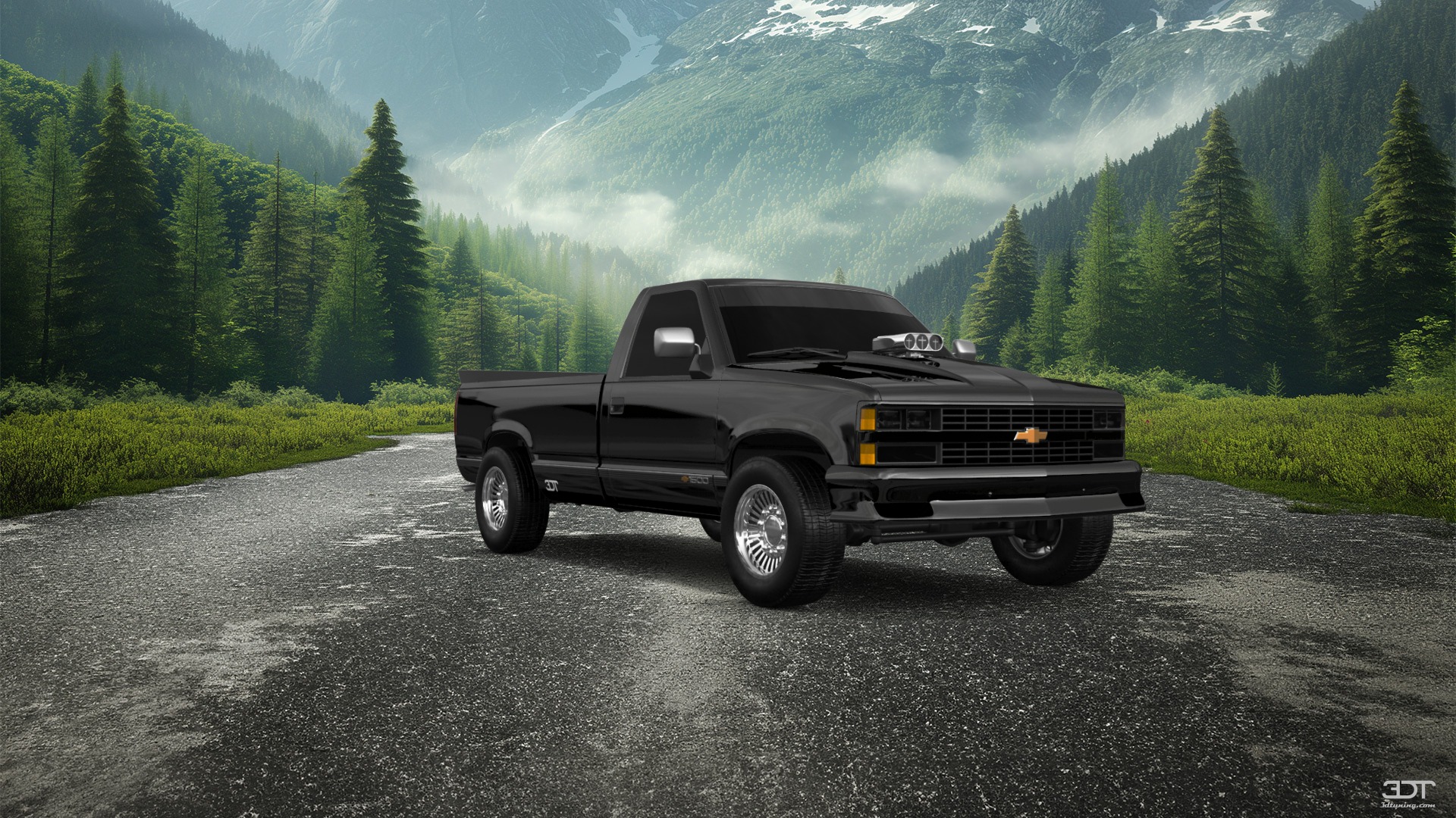 Chevrolet K1500 Regular Cab Fleetside Pickup 1988 tuning