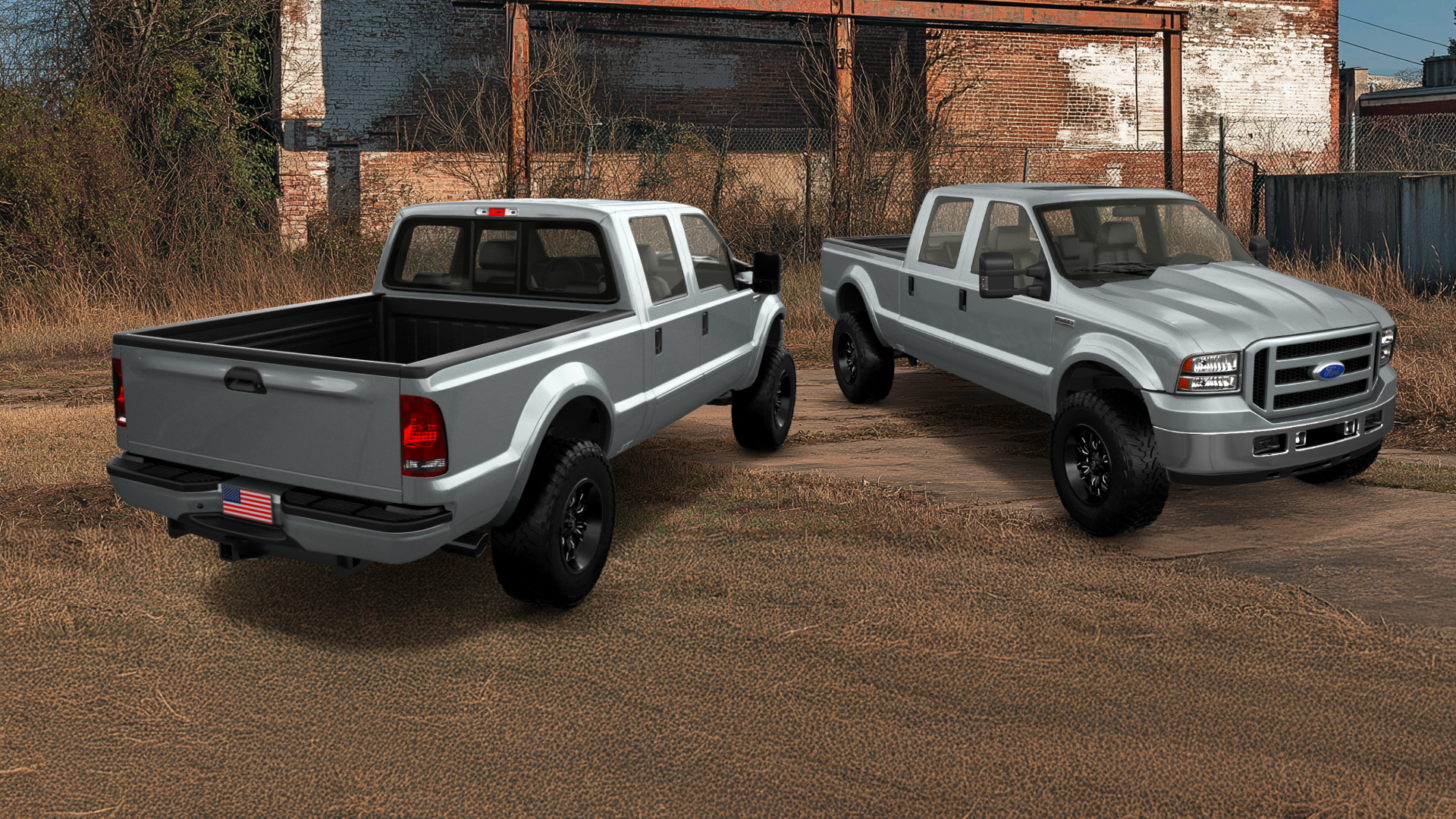 Ford F-250 Crew Cab 4 Door pickup truck 1999 tuning