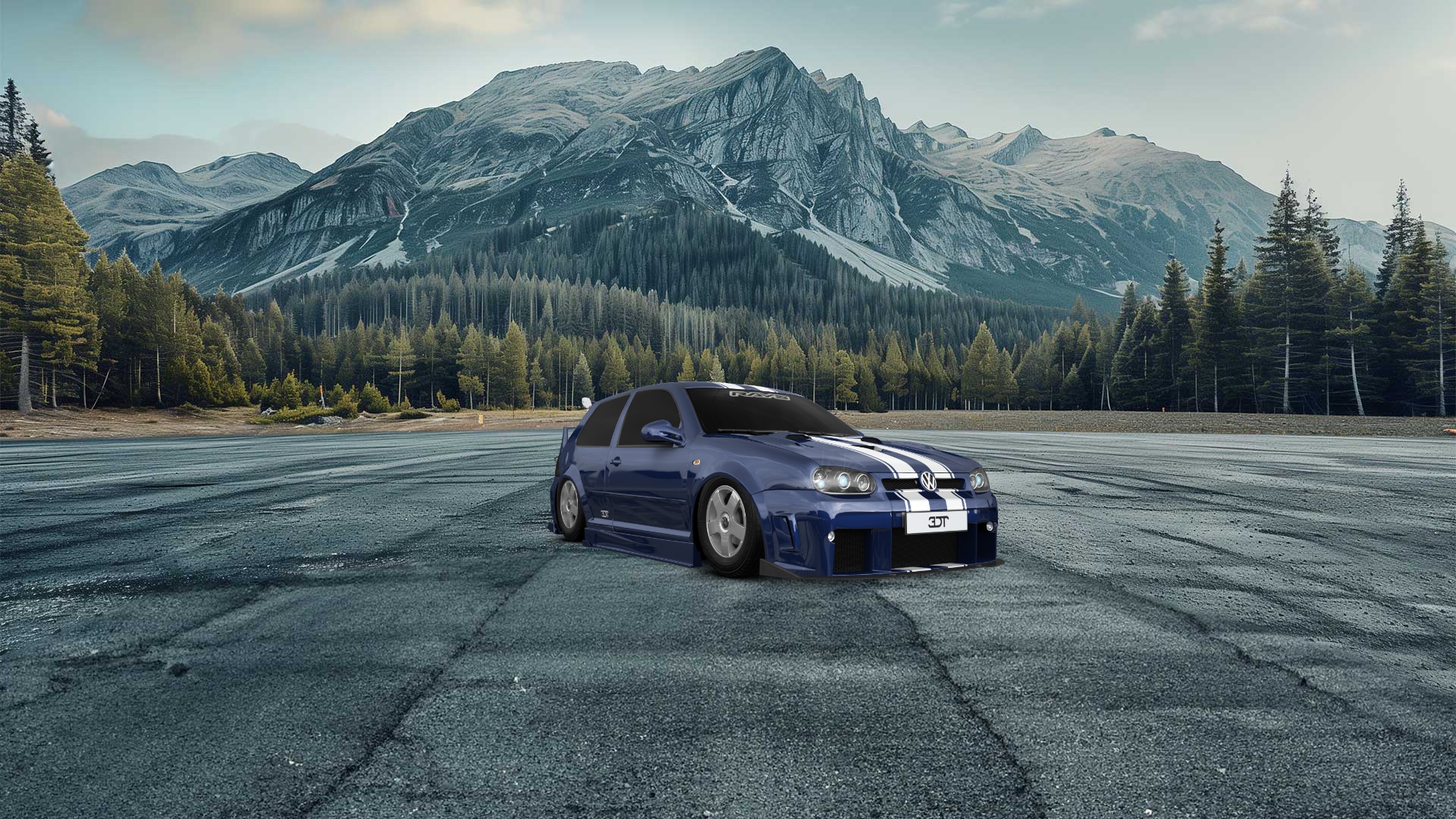 Volkswagen Golf 4 (mk4) 3 Door Hatchback 1997 tuning