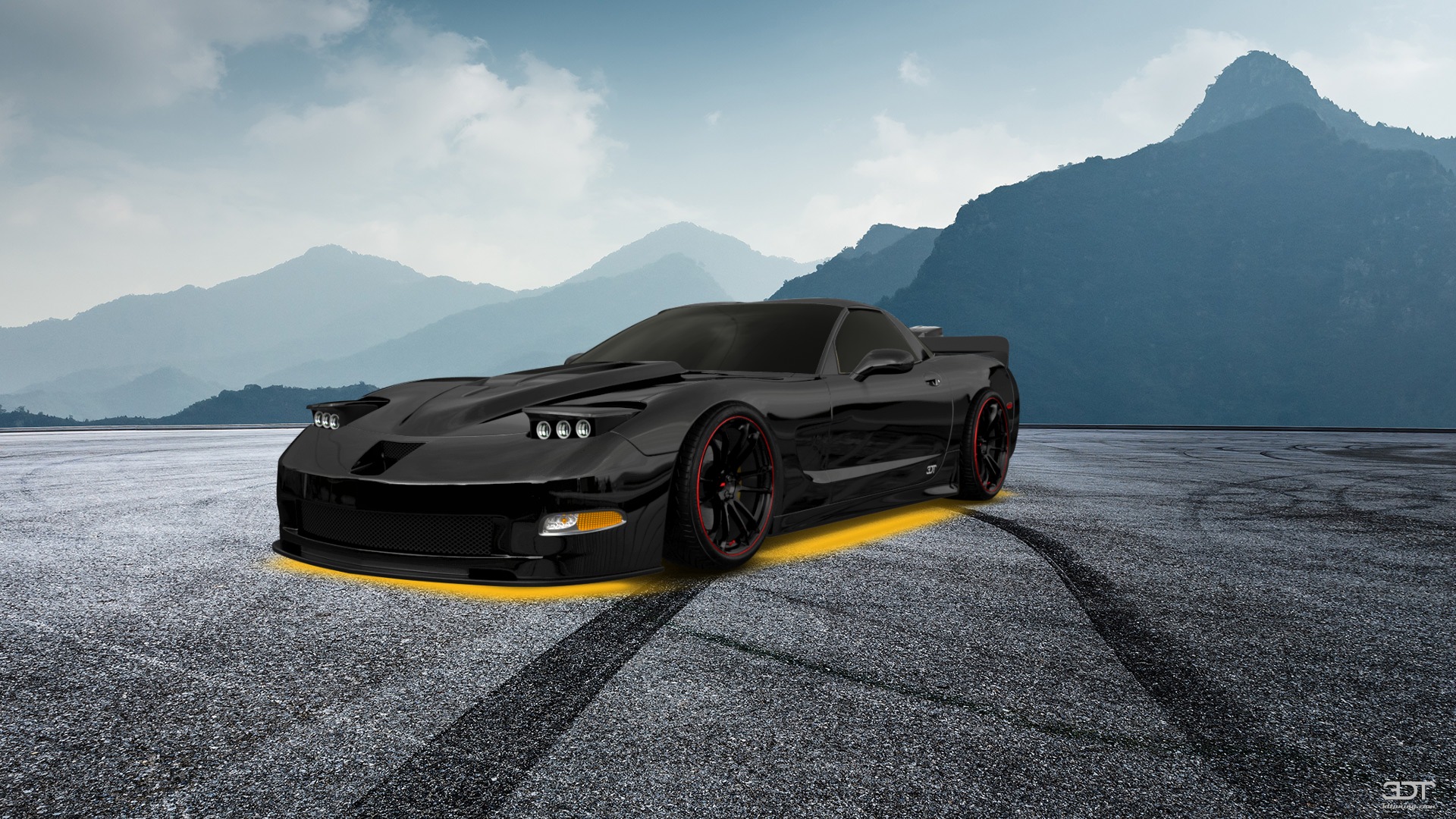 Chevrolet Corvette C5 Fastback 2 Door Coupe 1997 tuning