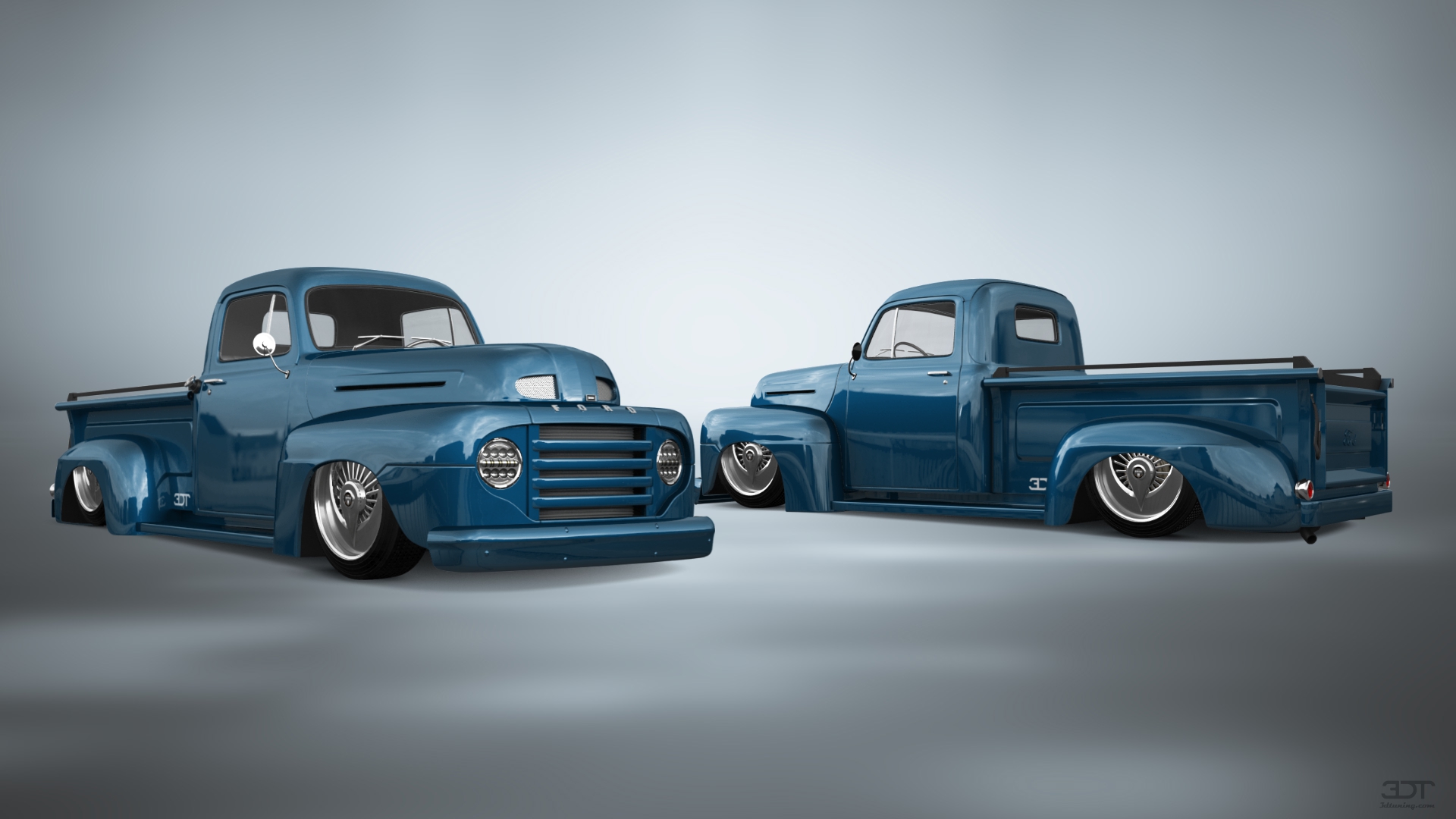 Ford F1 2 Door pickup truck 1949