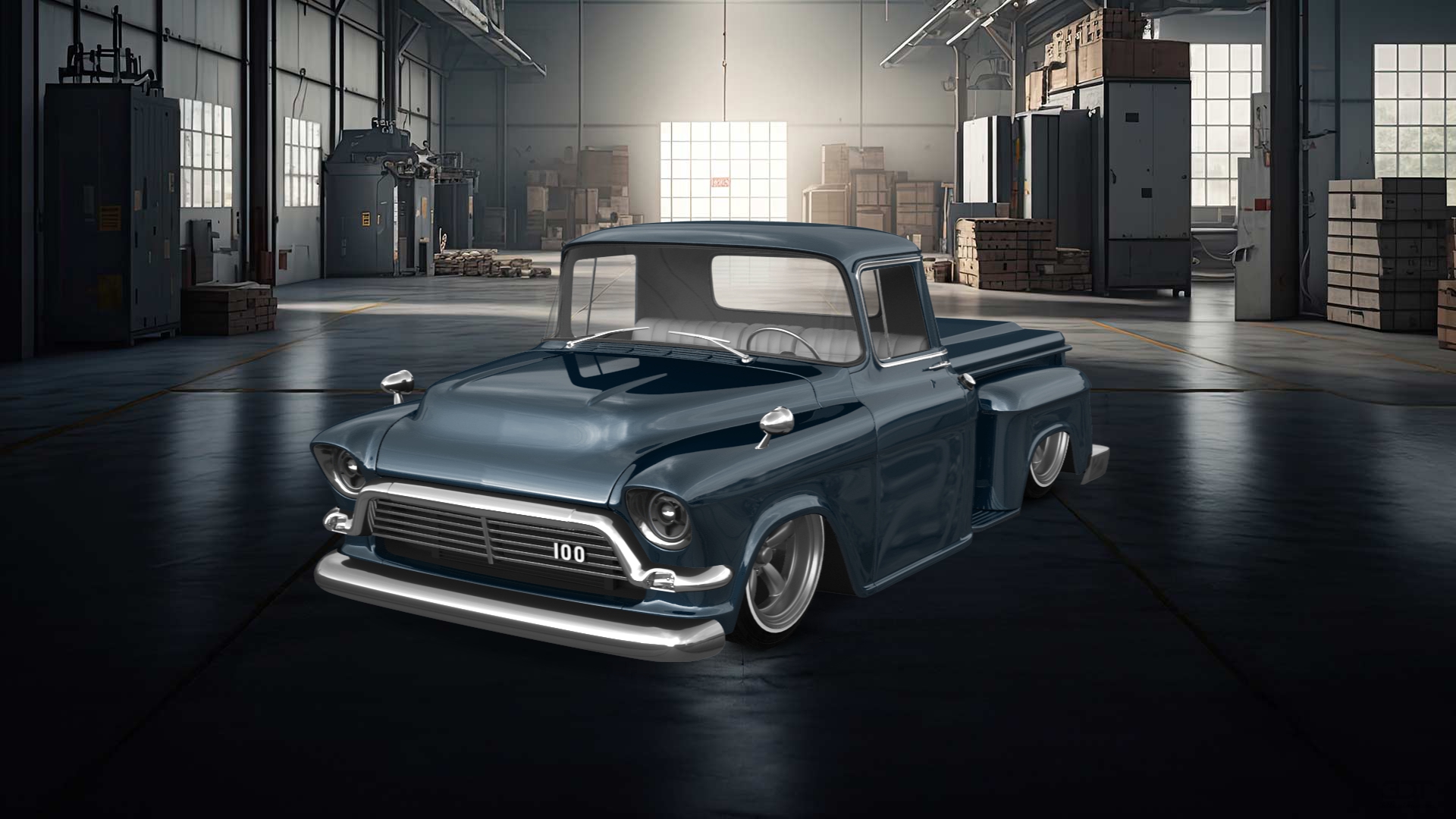 GMC 100 Stepside 2 Door pickup truck 1957