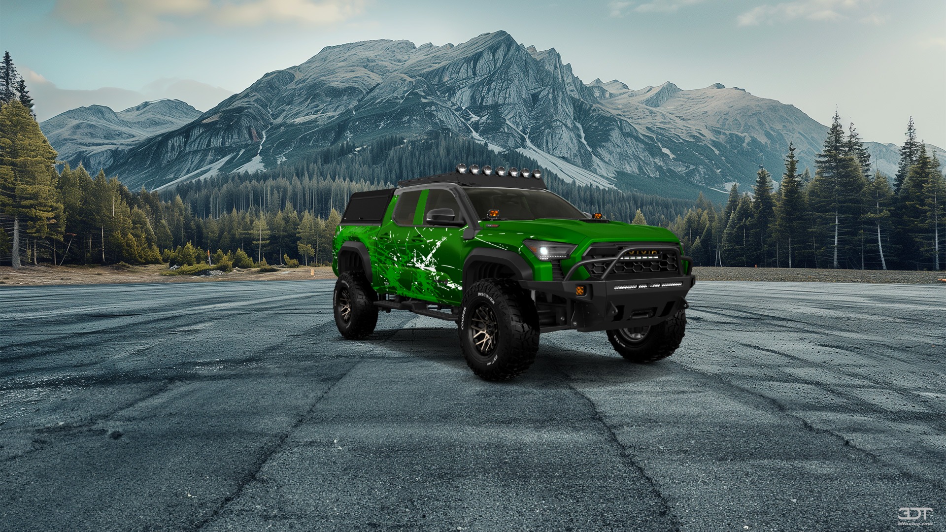 Toyota Tacoma Crew Cab 4 Door pickup truck 2024 tuning