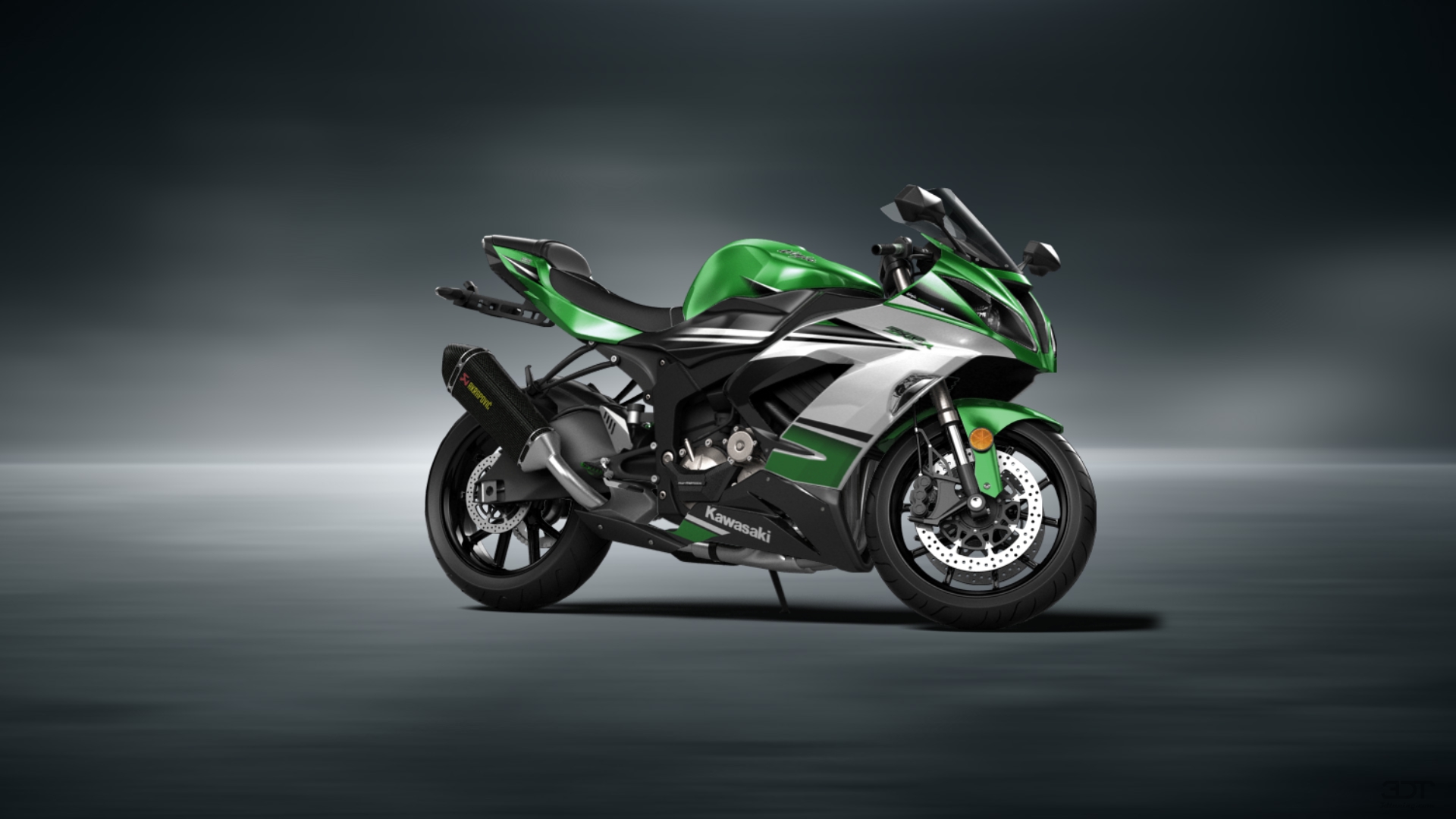 Kawasaki Ninja ZX 6R Sport Bike 2015