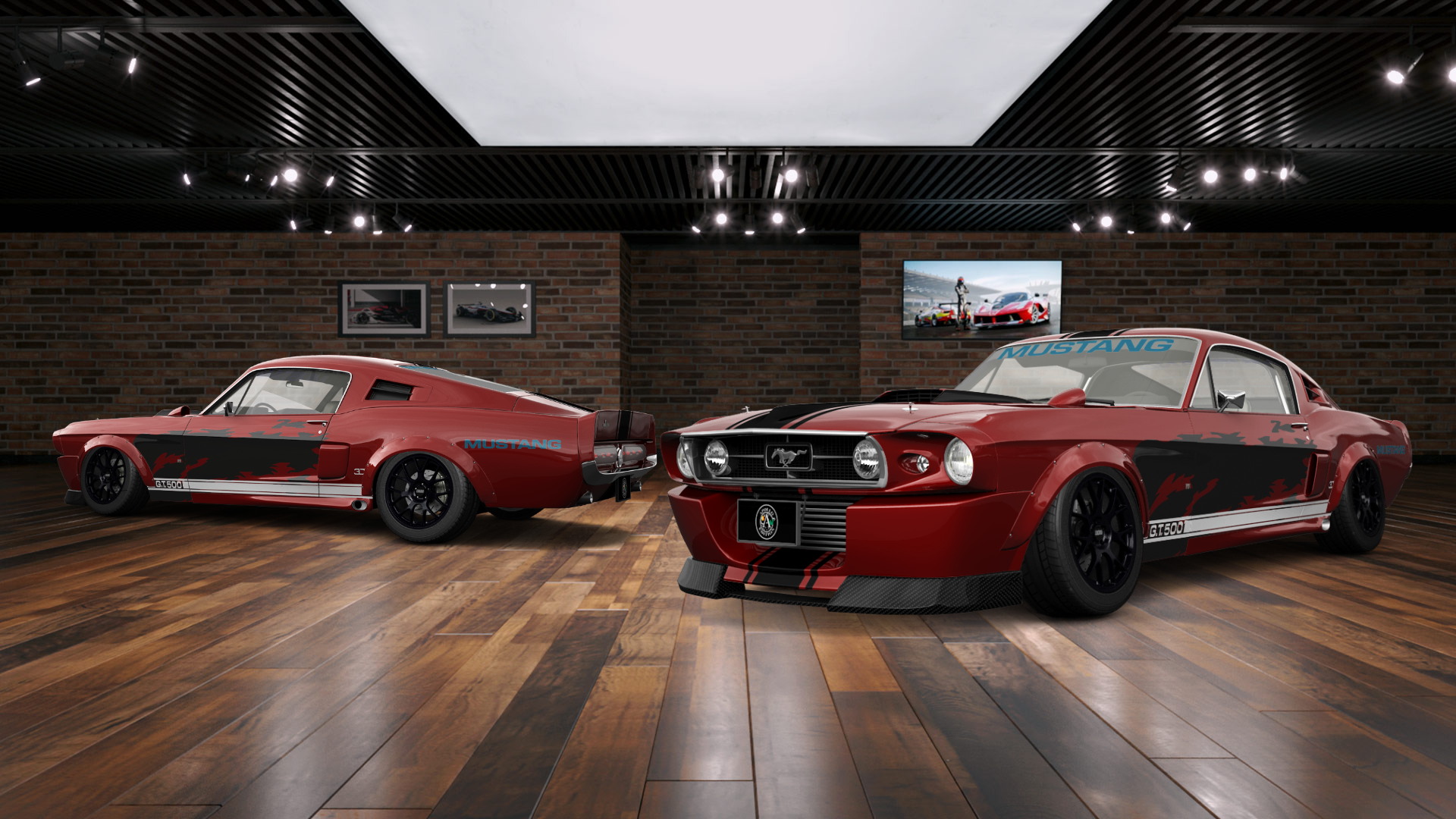 Mustang GT500 2 Door Coupe 1968