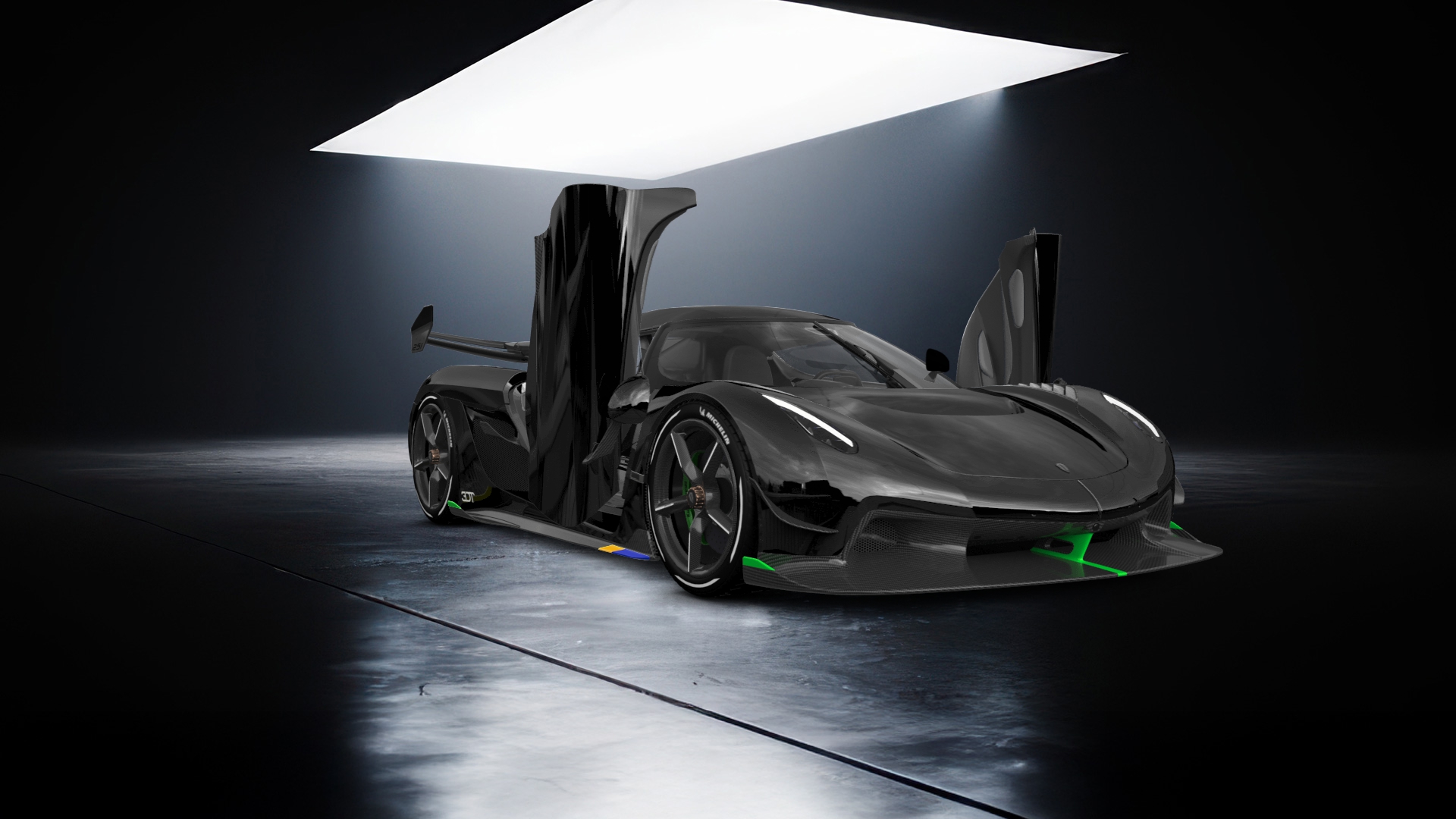 Koenigsegg Jesko 2 door targa top 2020 tuning