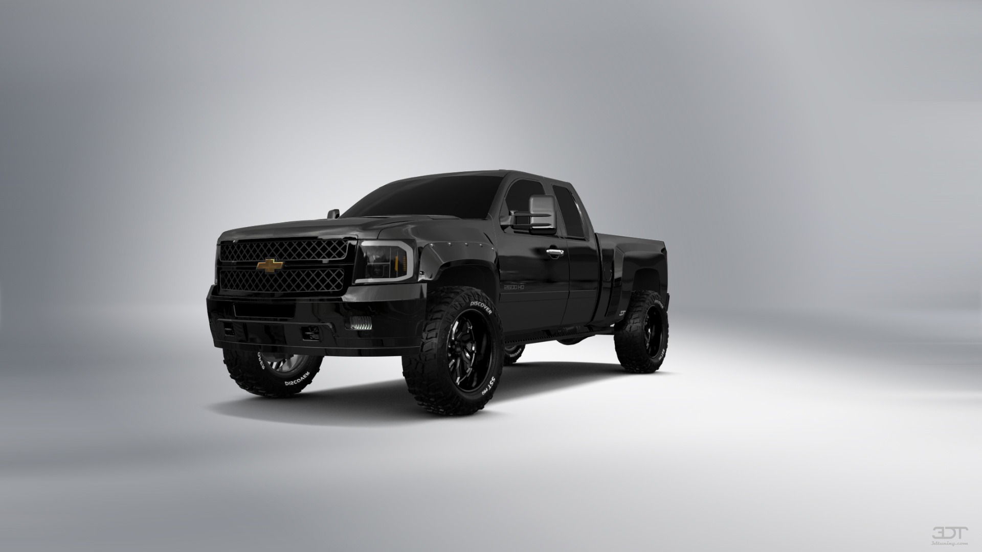 Chevrolet Silverado 2500 HD Extended Cab Pickup Truck 2007