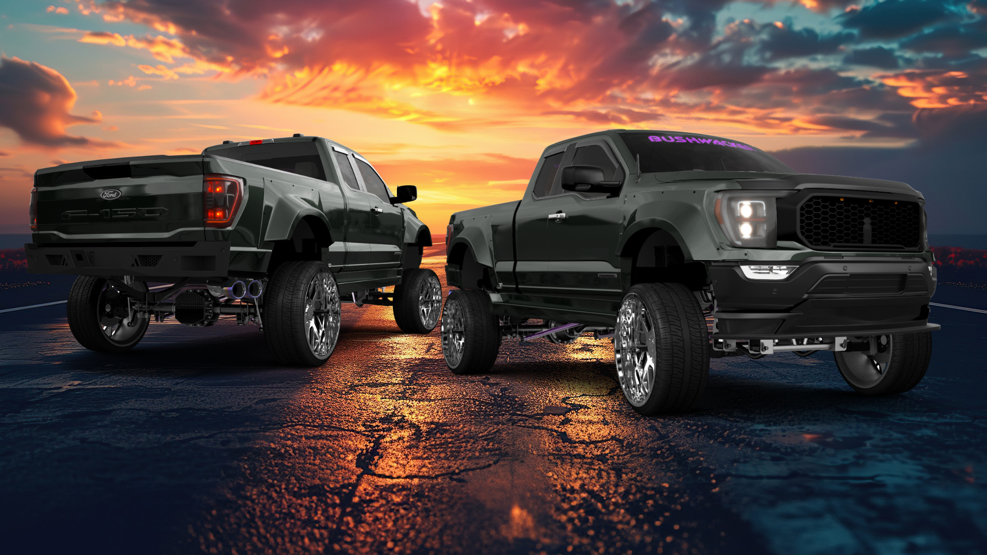 Ford F-150 Double Cab Pickup Truck 2021 tuning