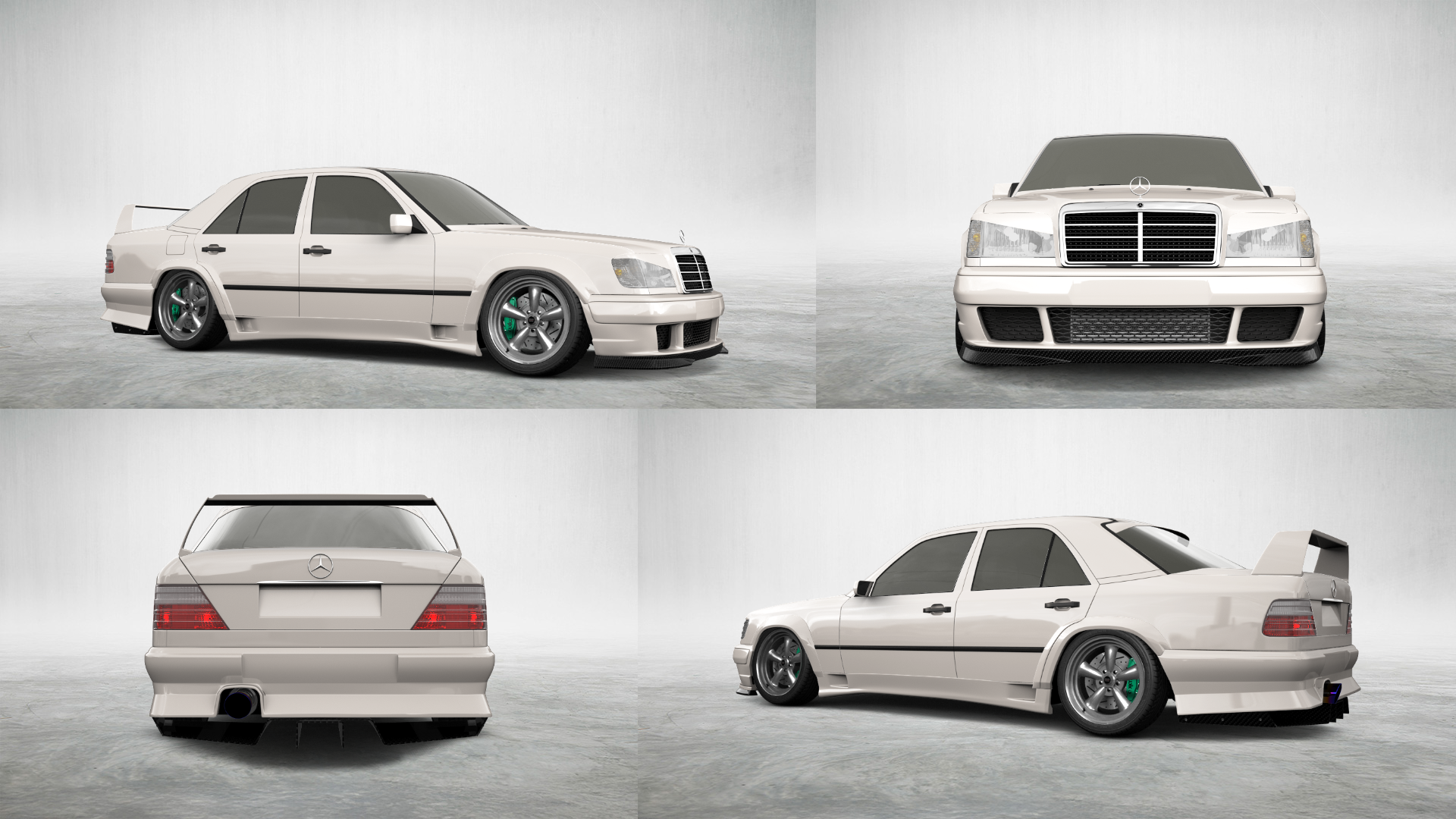 Mercedes E-Class Sedan 1984 tuning
