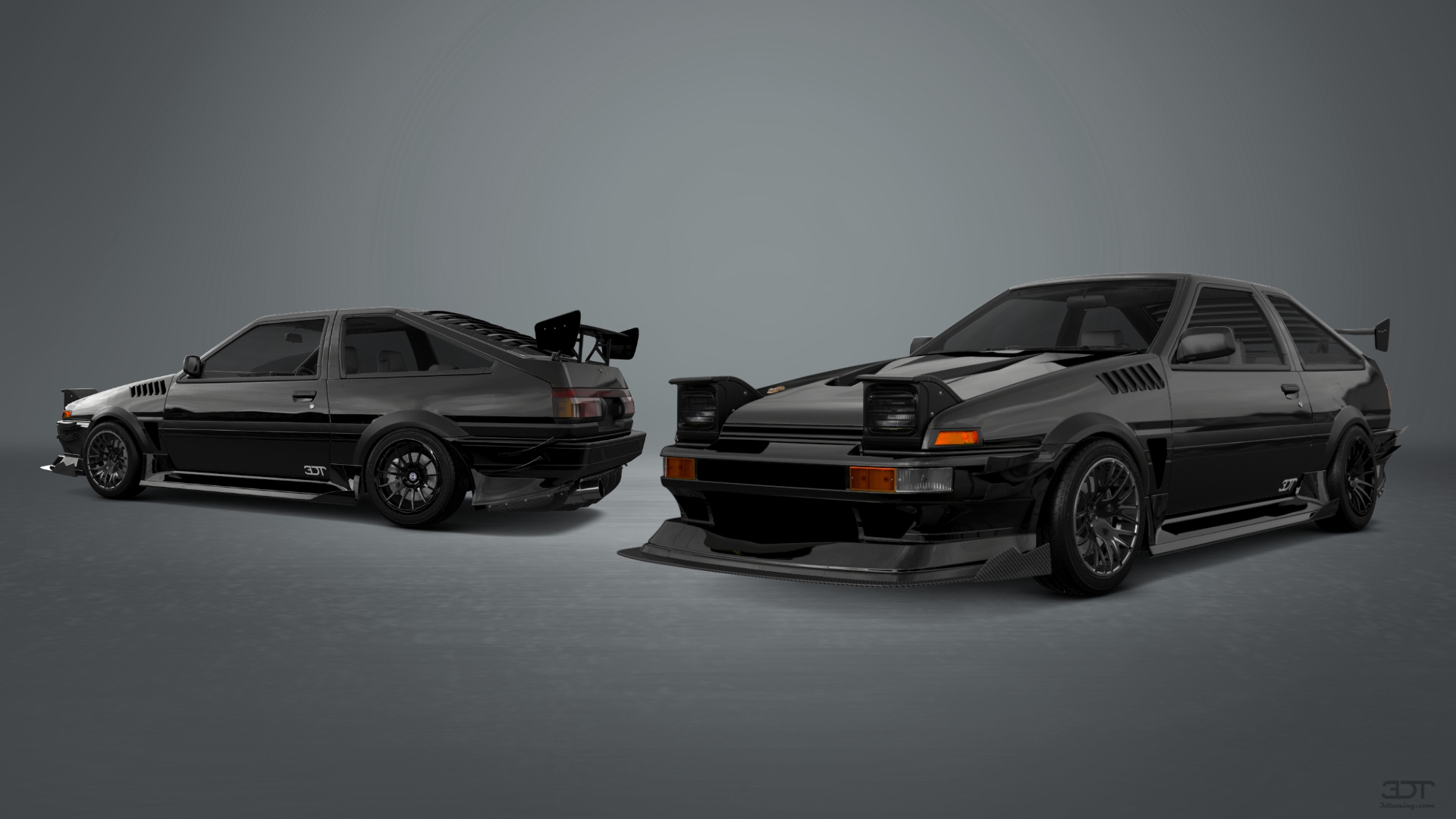 Toyota AE86 3 Door Hatchback 1985 tuning