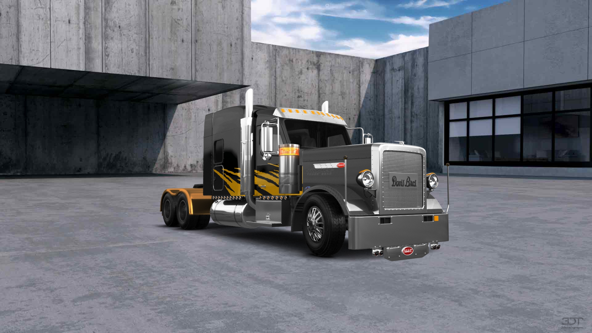 Peterbilt 589 Sleeper Cab Truck 2024 tuning