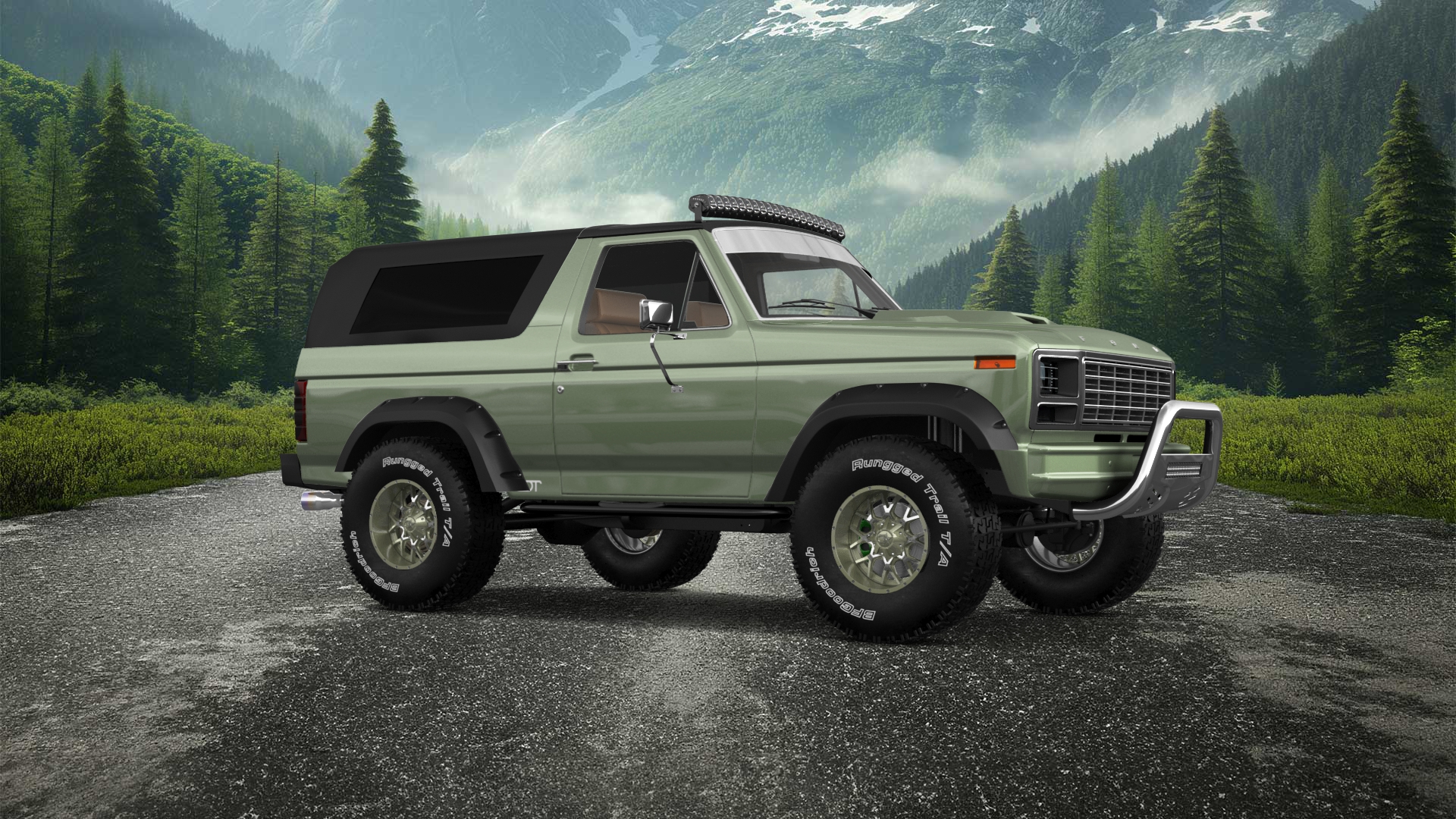 Ford Bronco 3 Door SUV 1980 tuning