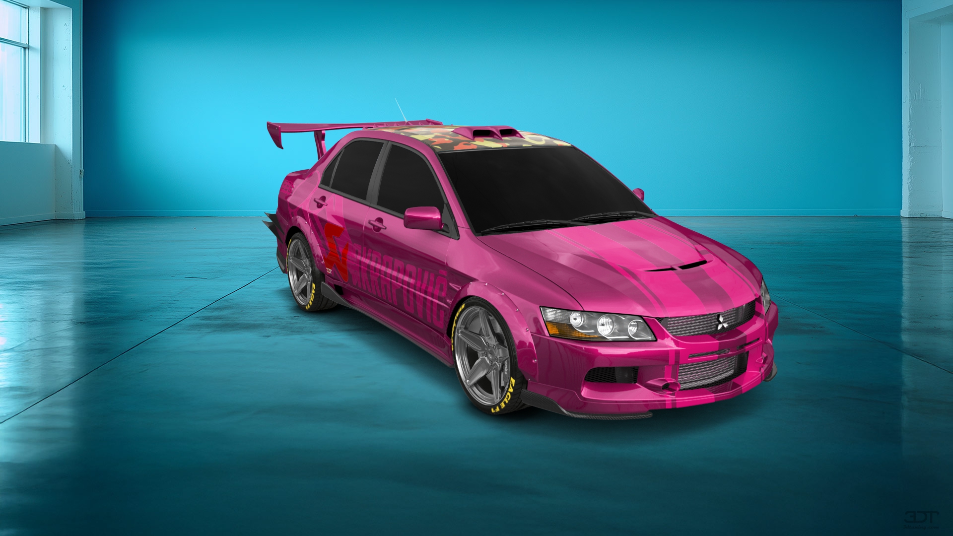 Mitsubishi Lancer Evo IX 4 Door Saloon 2005 tuning