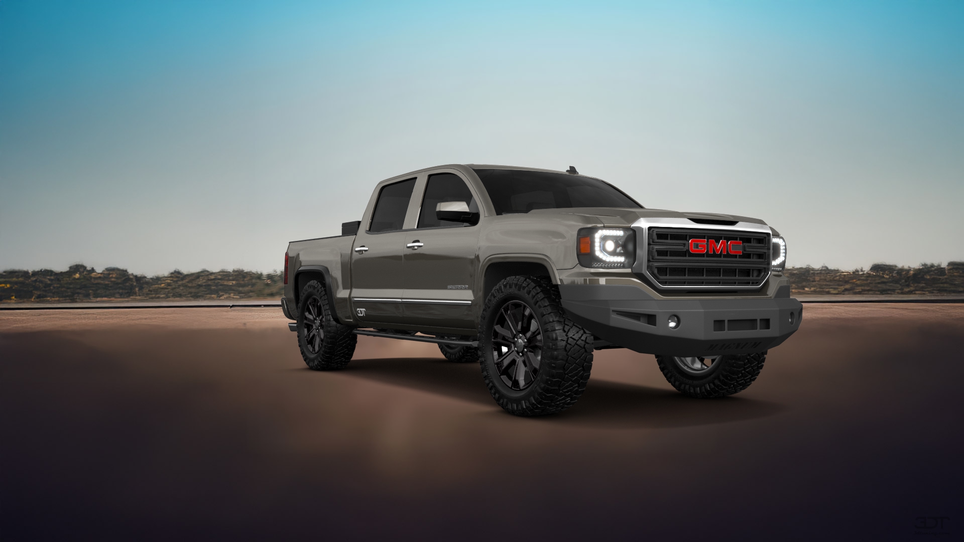 GMC Sierra 1500 Crew Cab 4 Door pickup truck 2016 tuning