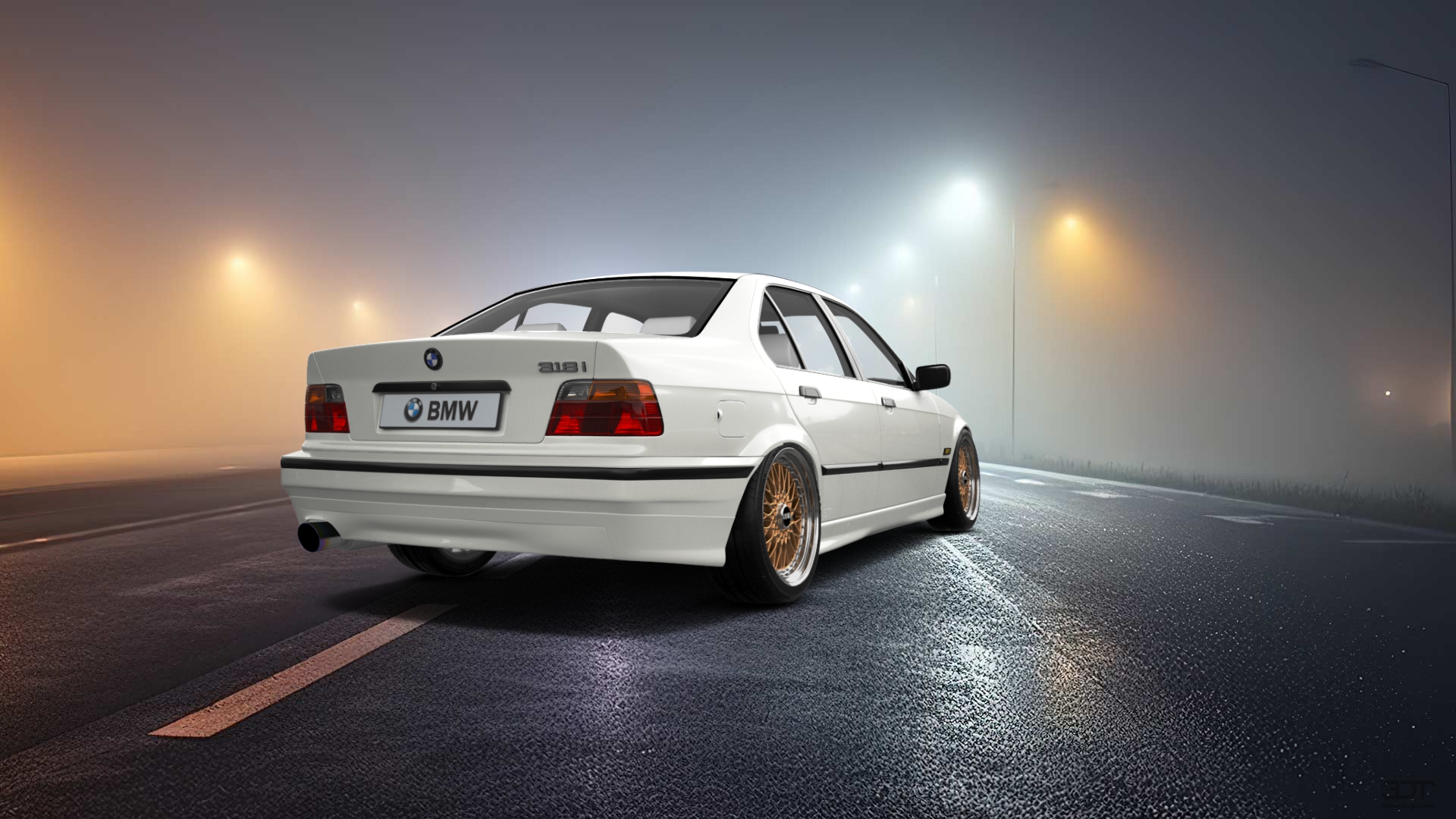 BMW 3 Series 4 Door Saloon 1990