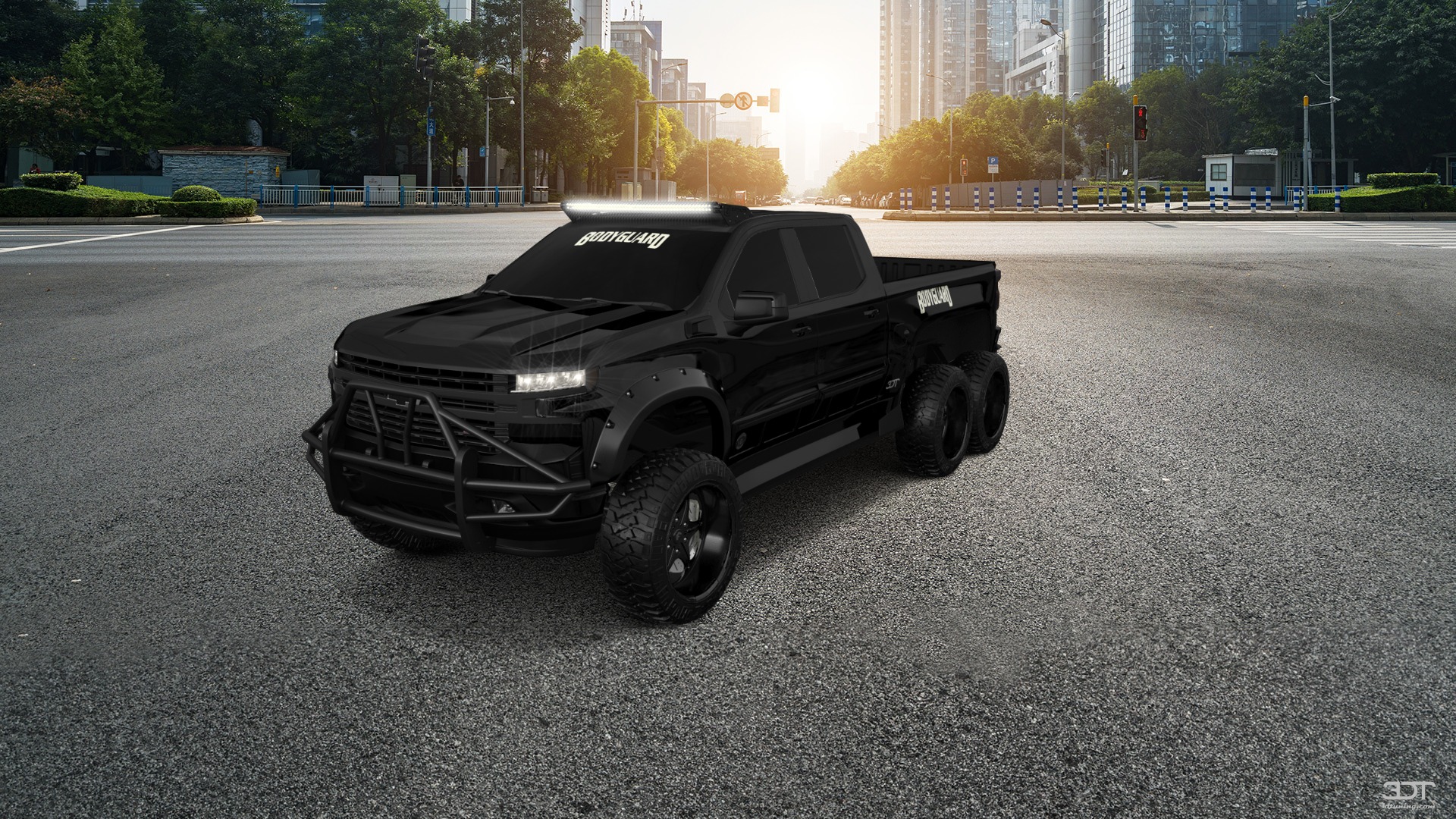 Chevrolet Silverado Hennessey Goliath 6X6 Truck 2020 Images