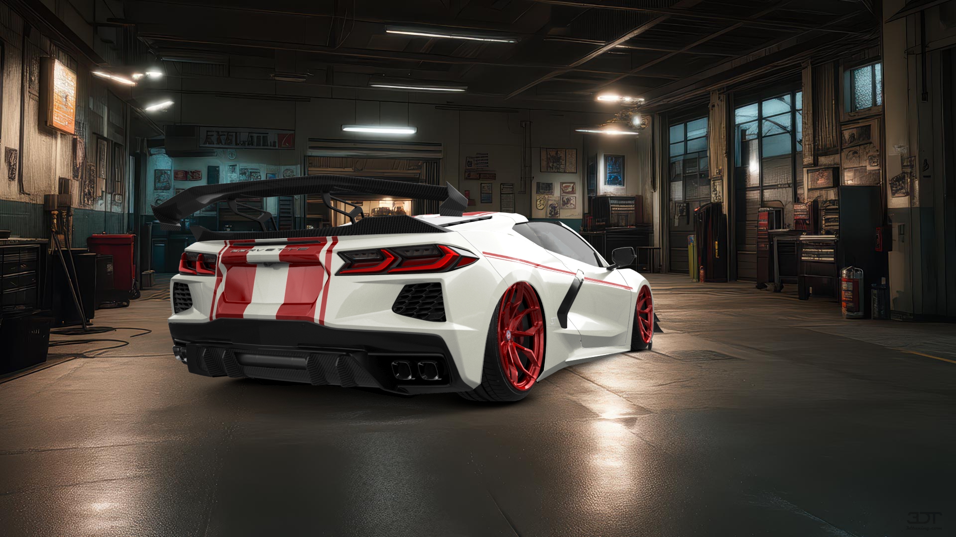 Chevrolet Corvette 2 door targa top 2020 tuning