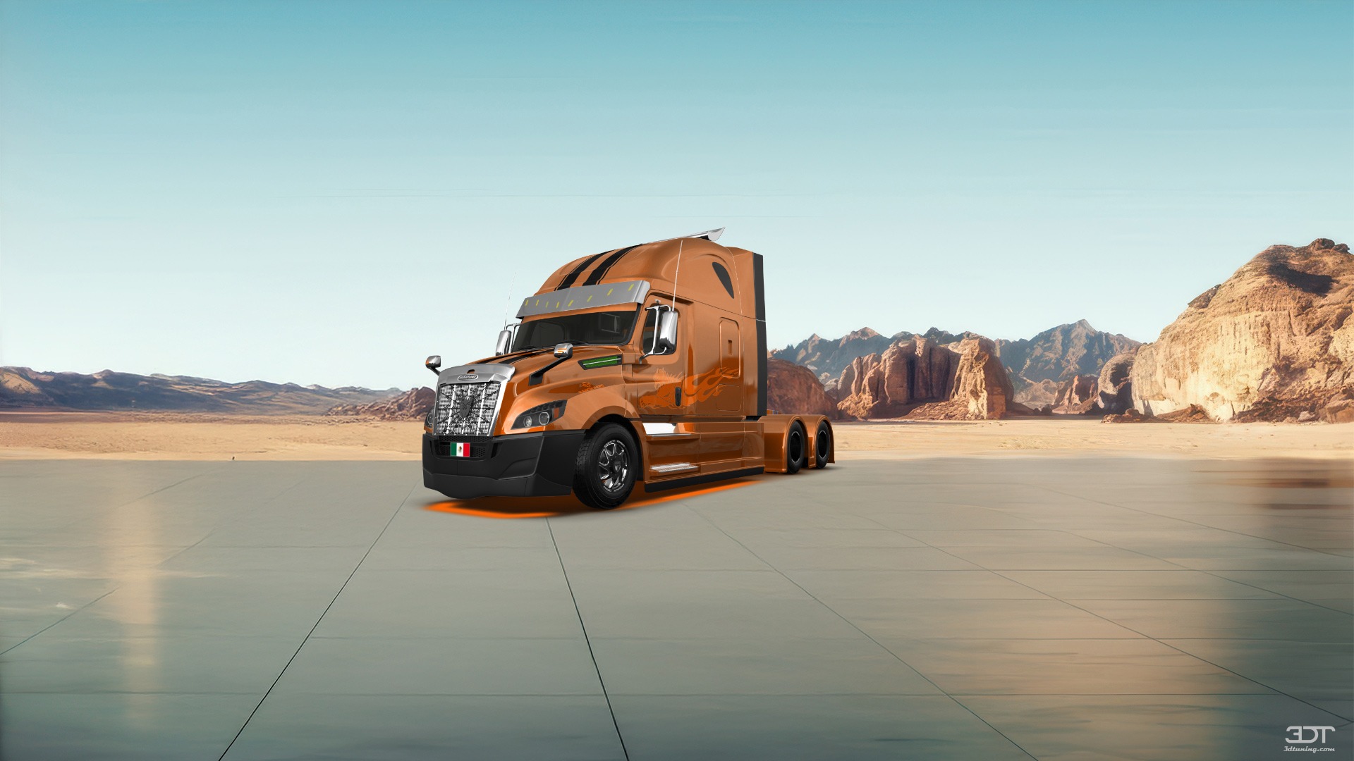 Freightliner Cascadia Sleeper Cab Truck 2018 tuning