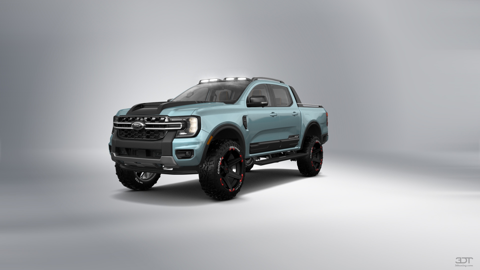 Ford Ranger 4 Door pickup truck 2022 tuning