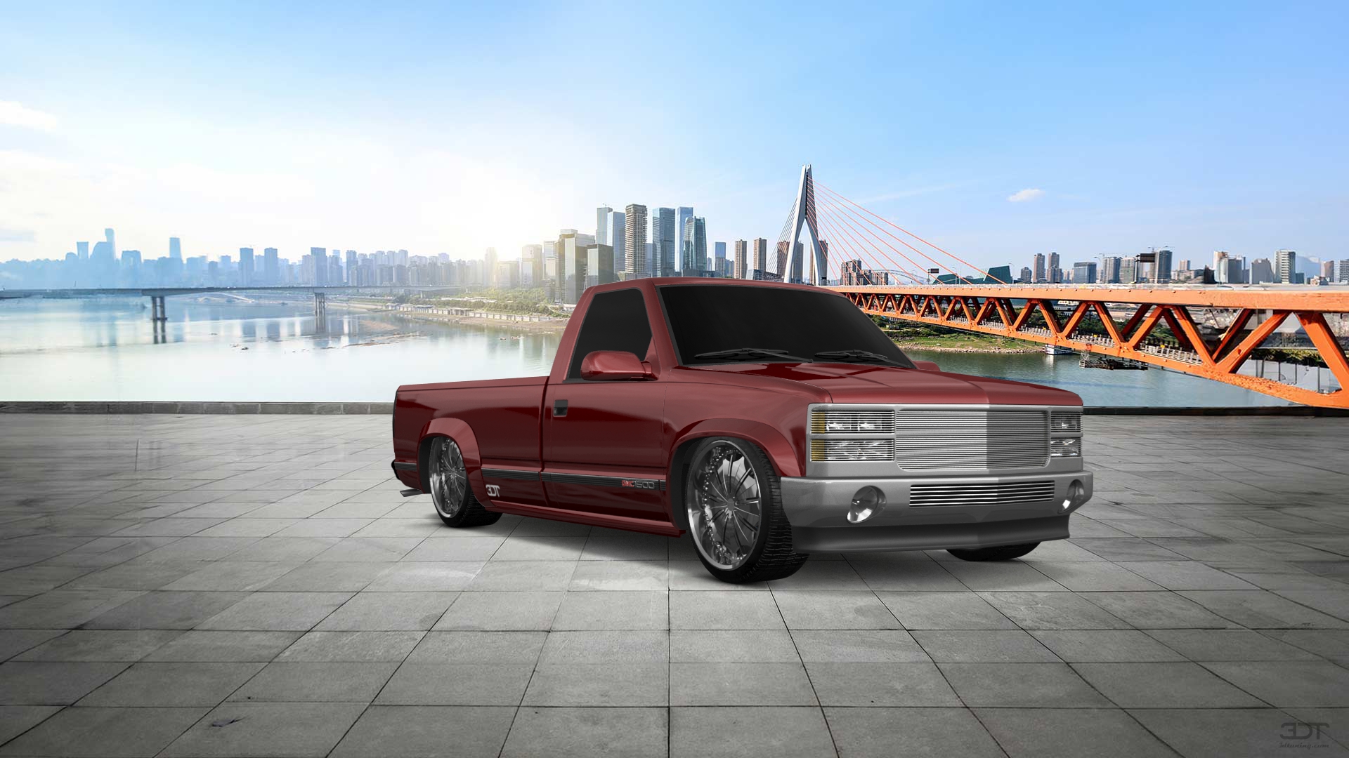 GMC Sierra 1500 2 Door pickup truck 1988 tuning