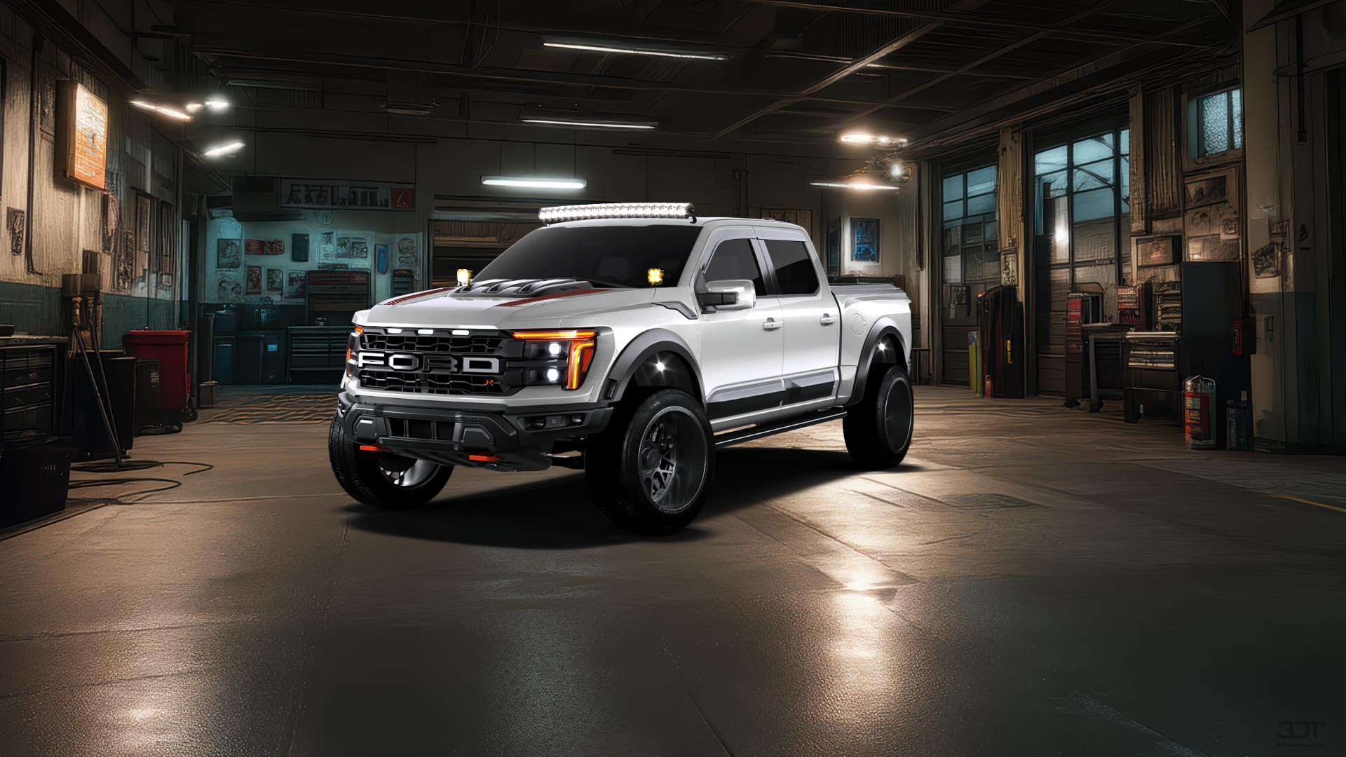 Ford F-150 Raptor 4 Door pickup truck 2024 tuning