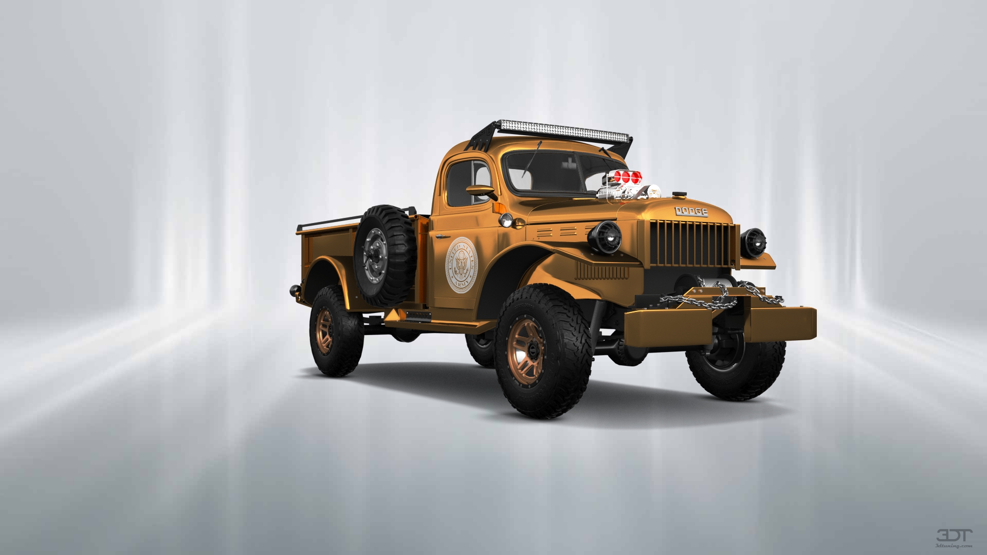Dodge Power Wagon 2 Door pickup truck 1947 tuning