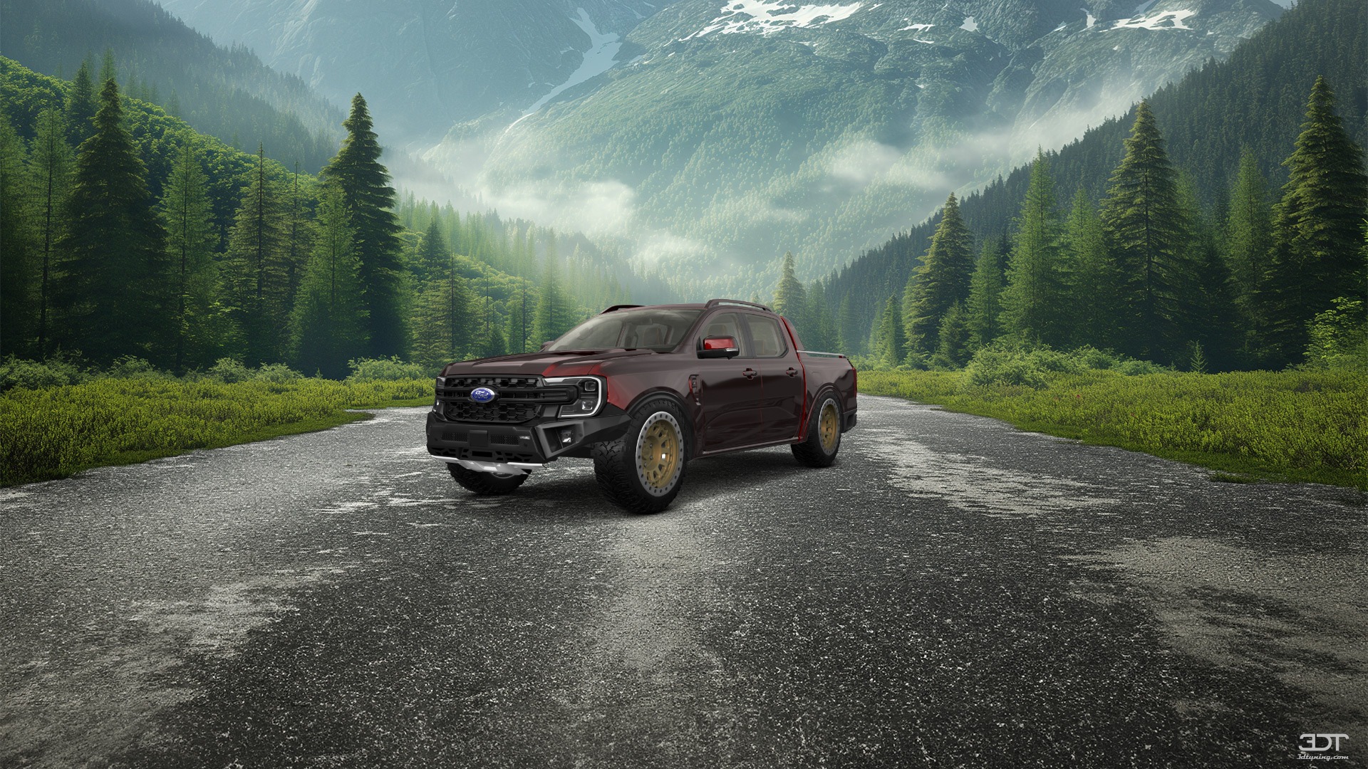 Ford Ranger 4 Door pickup truck 2022