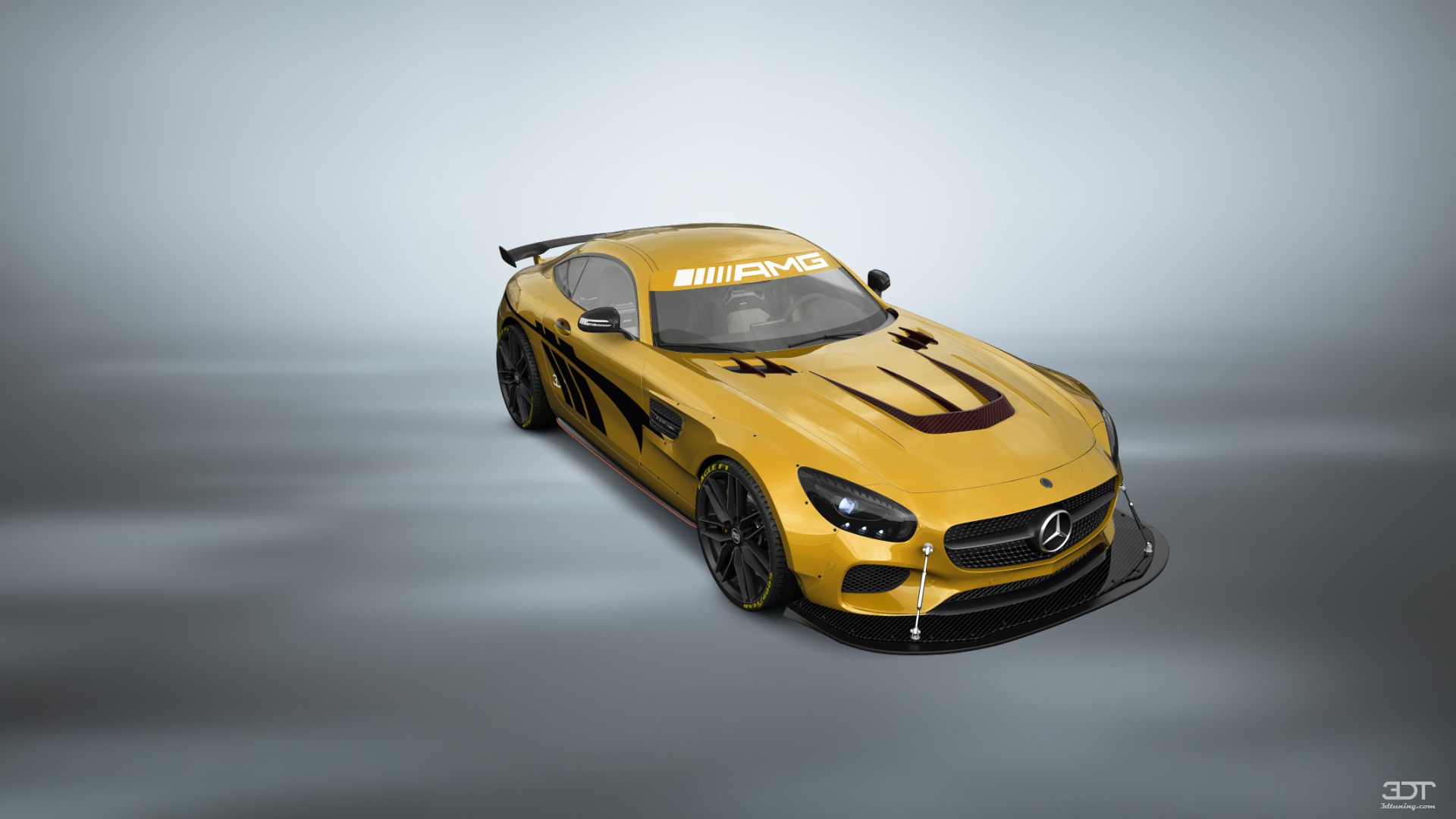 Mercedes AMG GT 2 door fastback coupe 2016 tuning