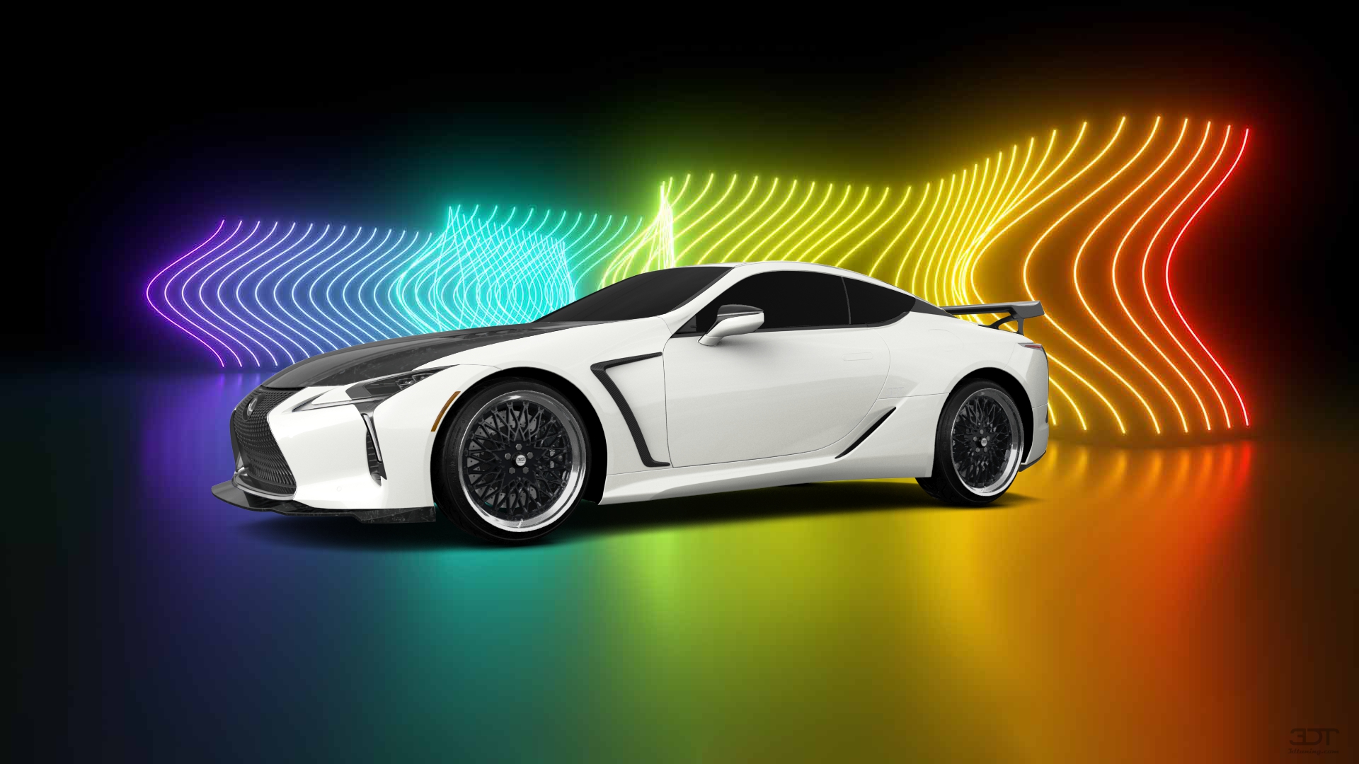 Lexus LC500 2 door fastback coupe 2017 tuning