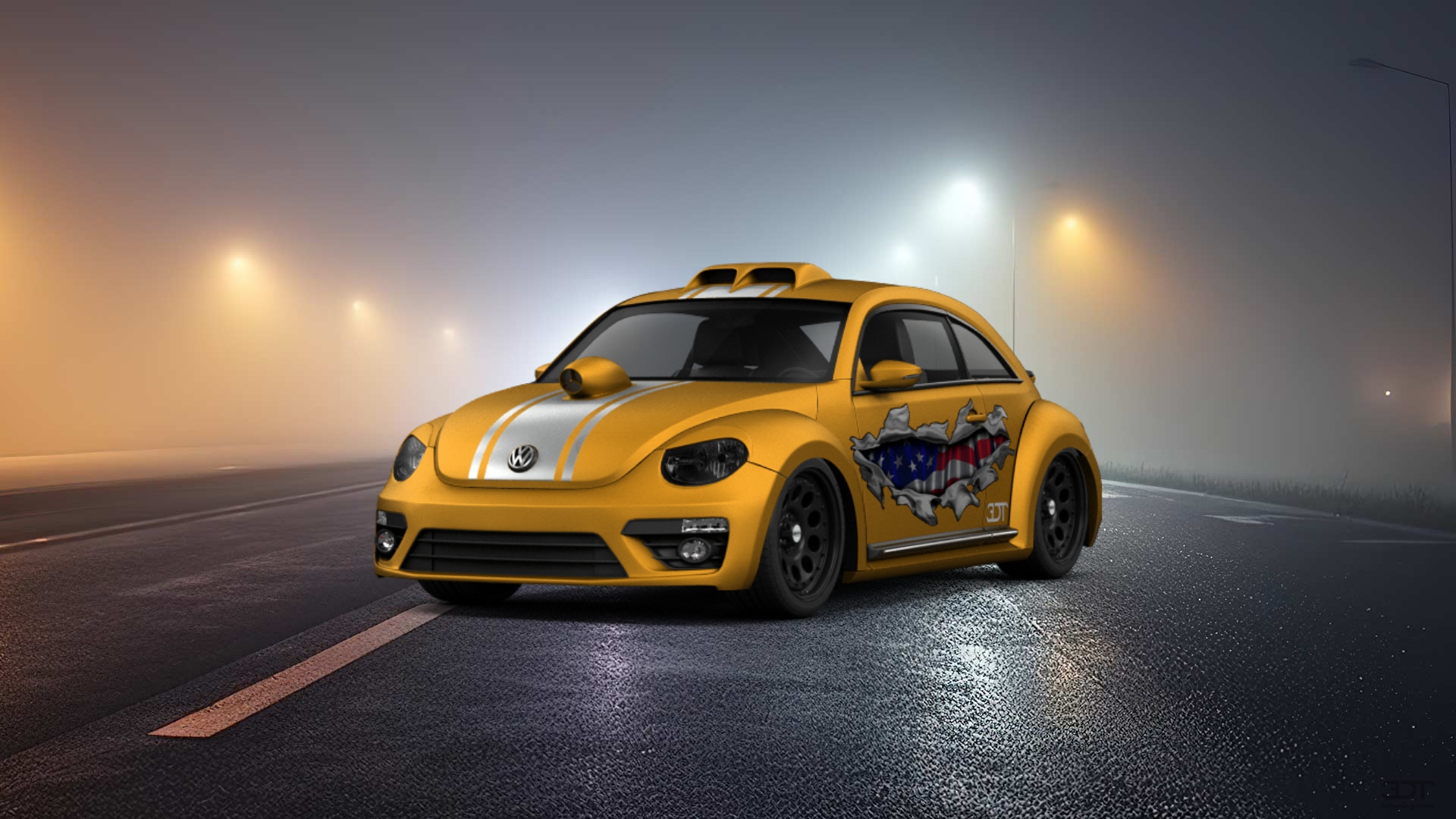 Volkswagen Beetle 2 Door Coupe 2012 tuning