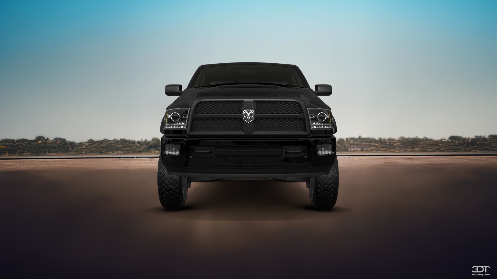 Dodge Ram 2500 Mega Cab 6.4 ft box 4 Door pickup truck 2010 tuning