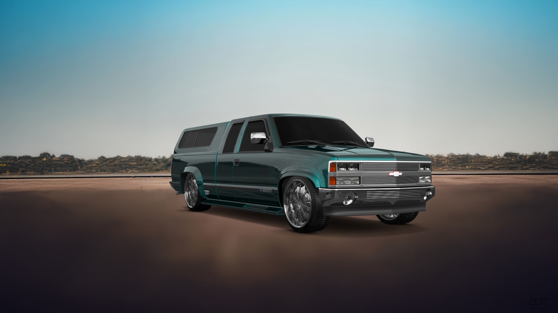 Chevrolet K2500 Extended Cab Pickup 1989 tuning