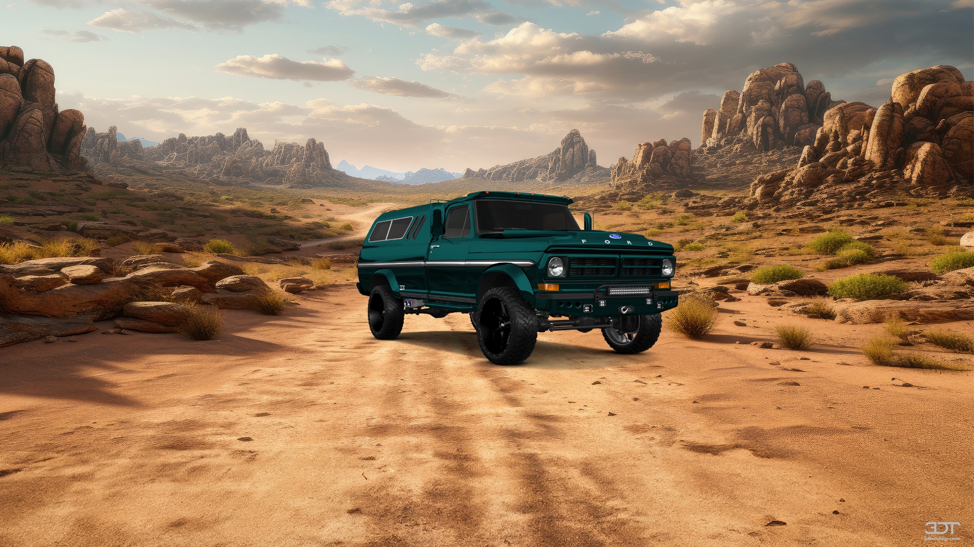 Ford F-250 2 Door pickup truck 1971