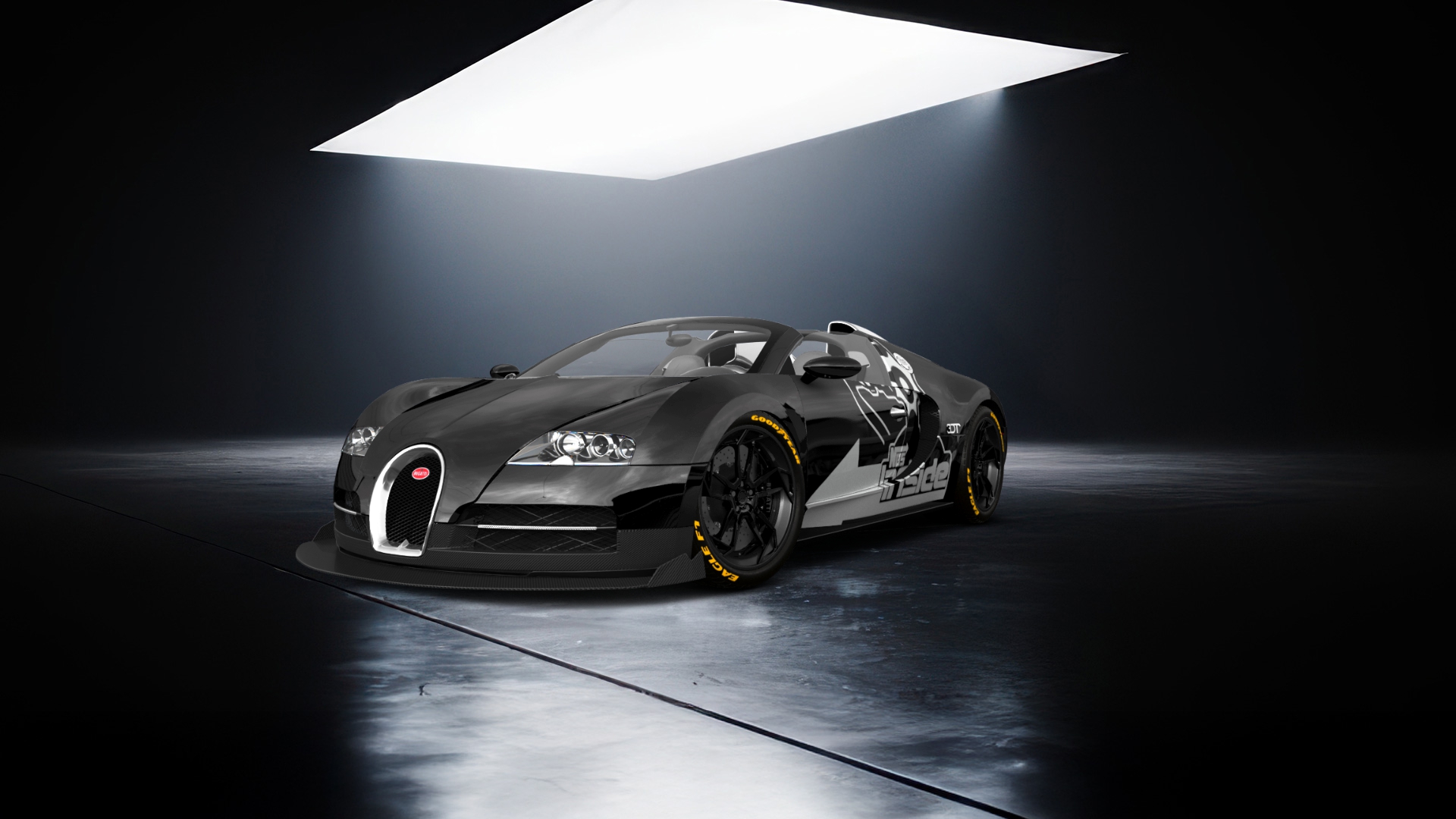 Bugatti Veyron 16.4 Grand Sport Vitesse 2 door targa top 2012 tuning
