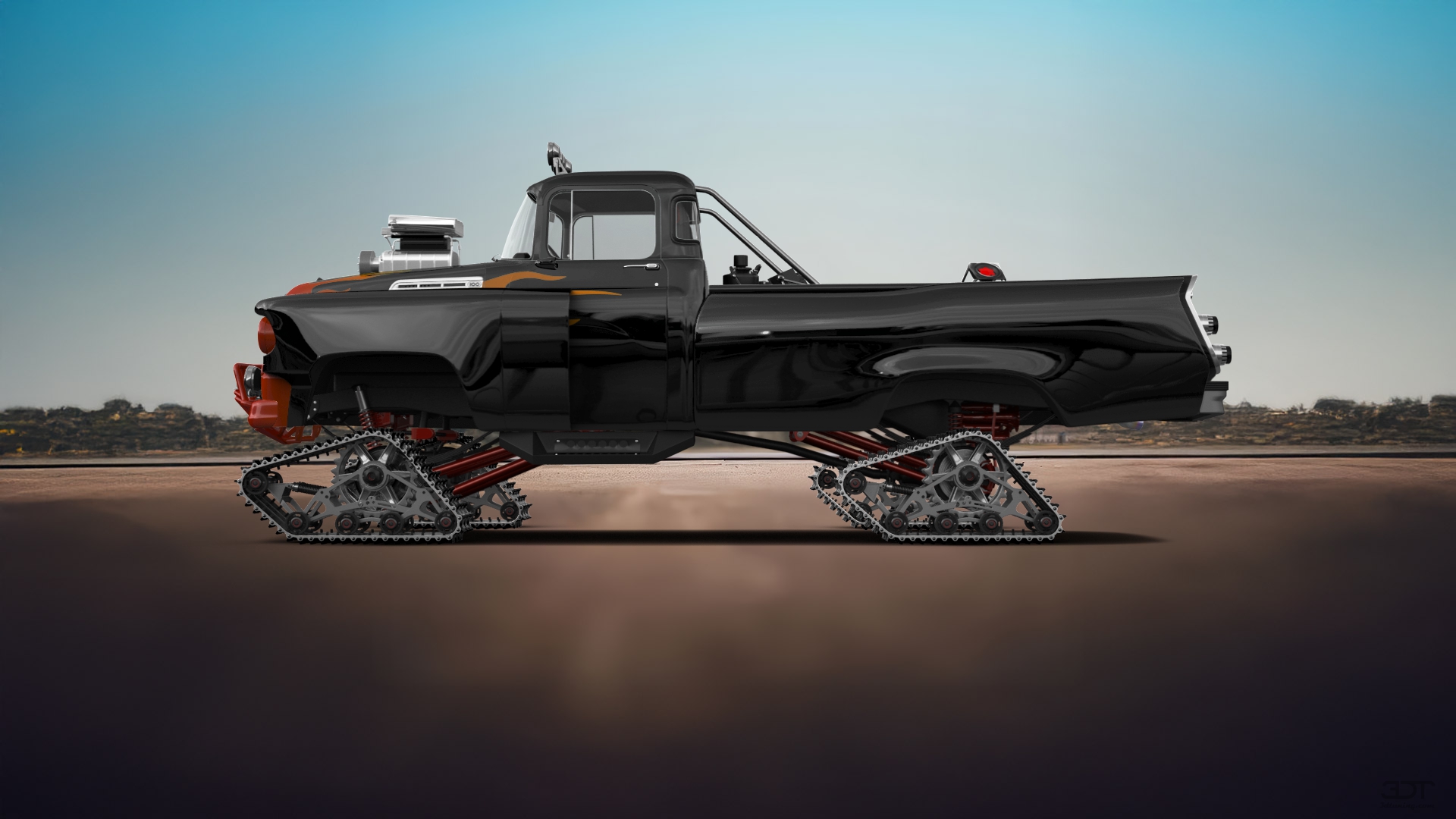 Dodge C series 2 Door pickup truck 1958 tuning