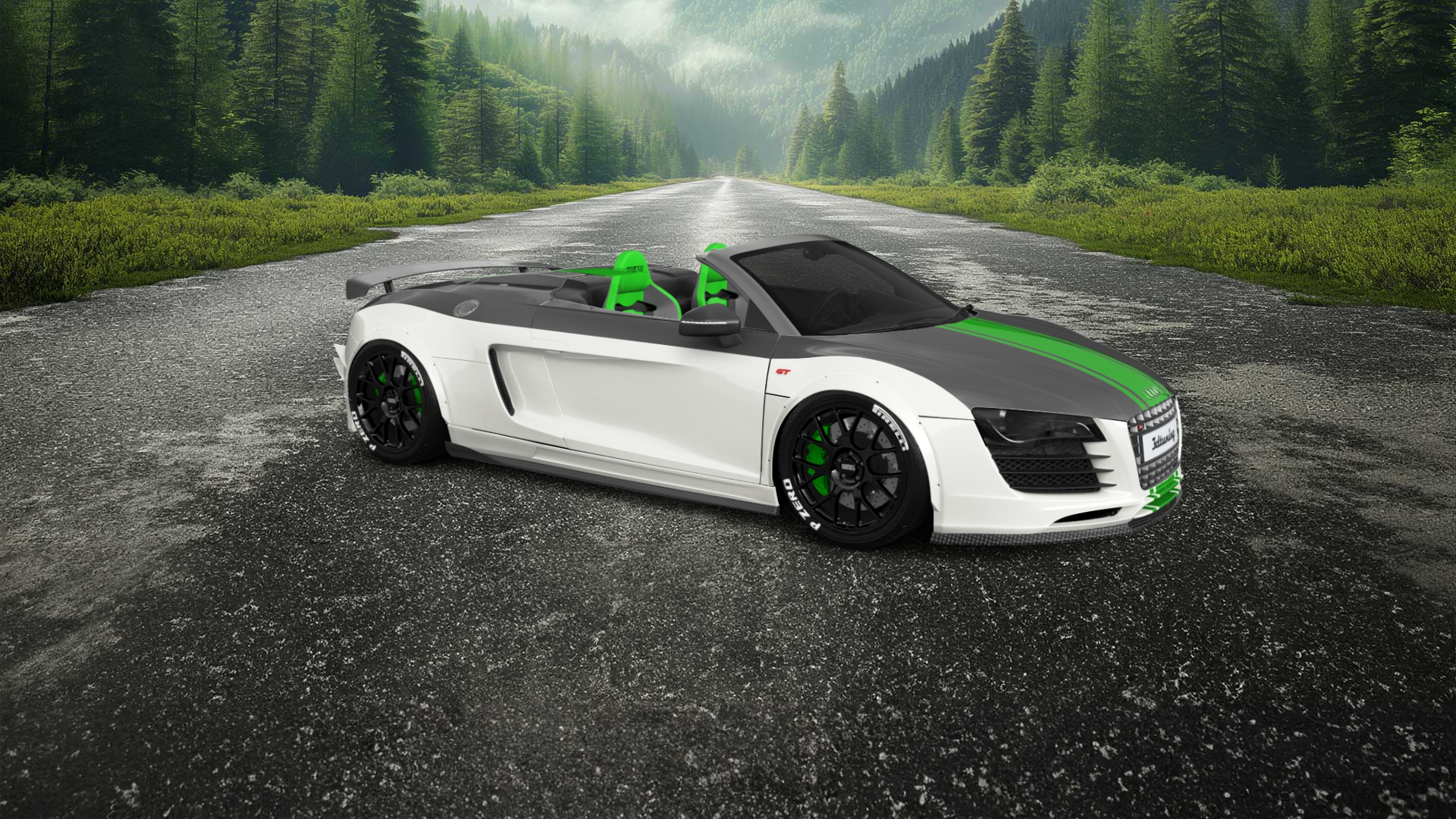 Audi R8 Spyder 2 Door Convertible 2008