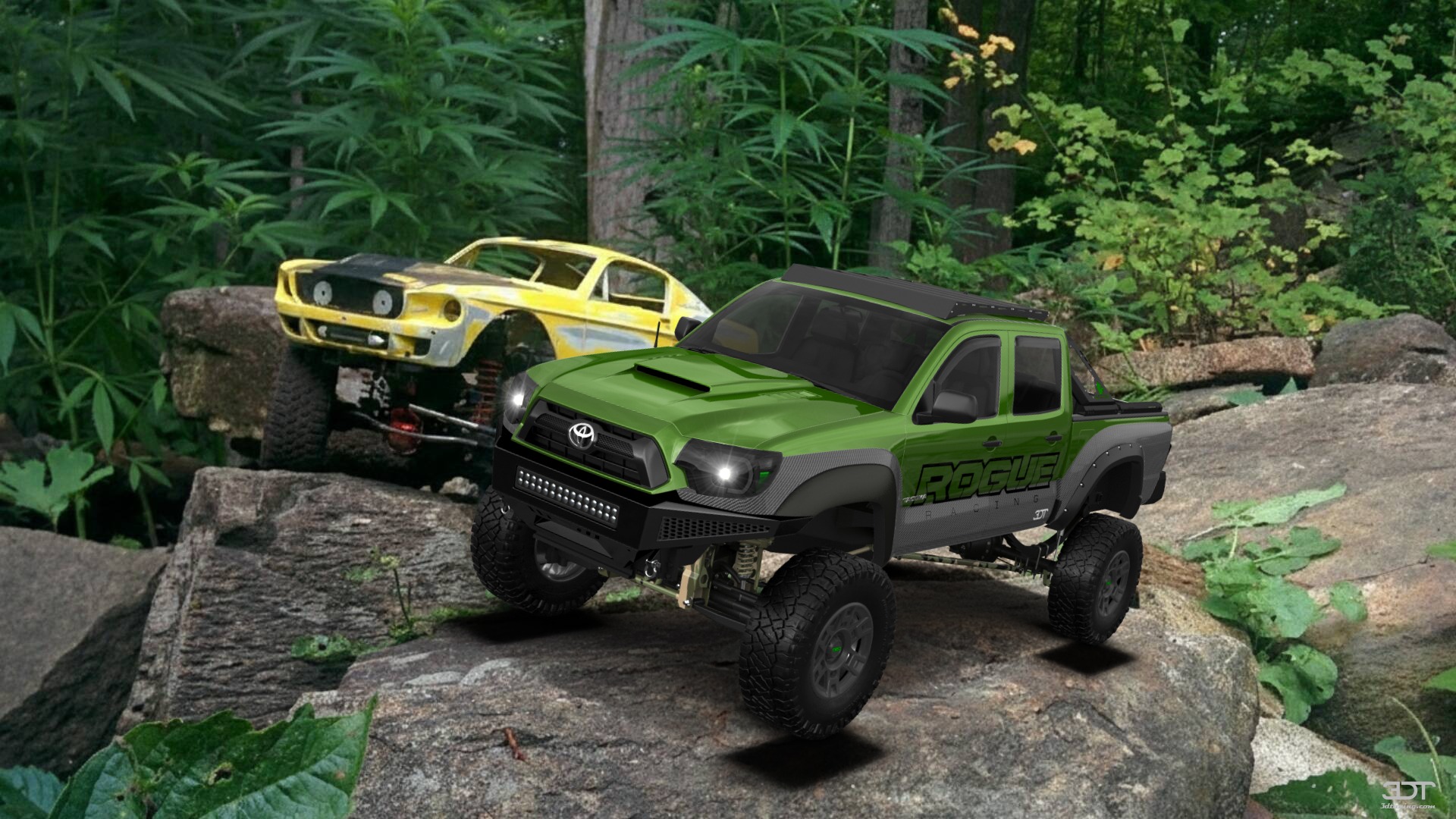 Toyota Tacoma Crew Cab 5.1 ft box 4 Door pickup truck 2012 tuning