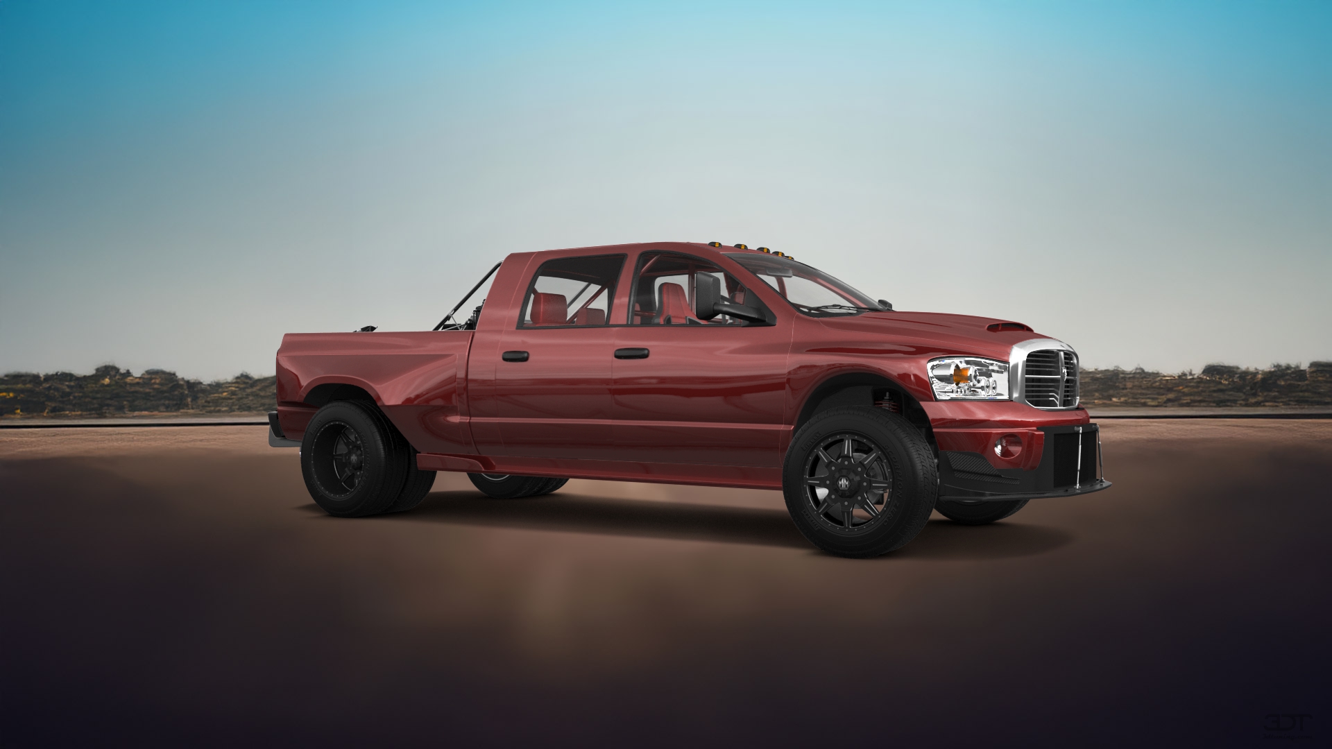 Dodge Ram 3500 Dually 4 Door pickup truck 2007 tuning