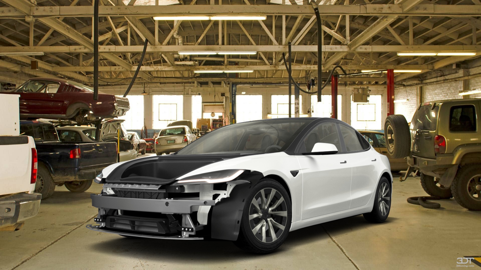 Tesla Model 3 4 Door Saloon 2023 tuning