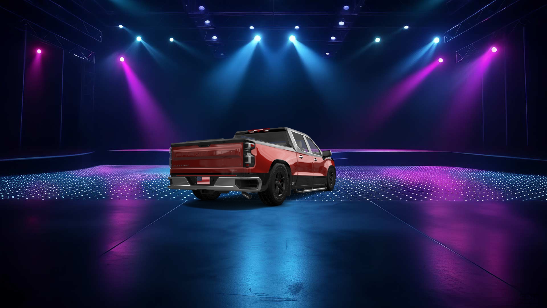 Chevrolet Silverado 1500 Crew Cab 5.8 ft box 4 Door pickup truck 2023 tuning